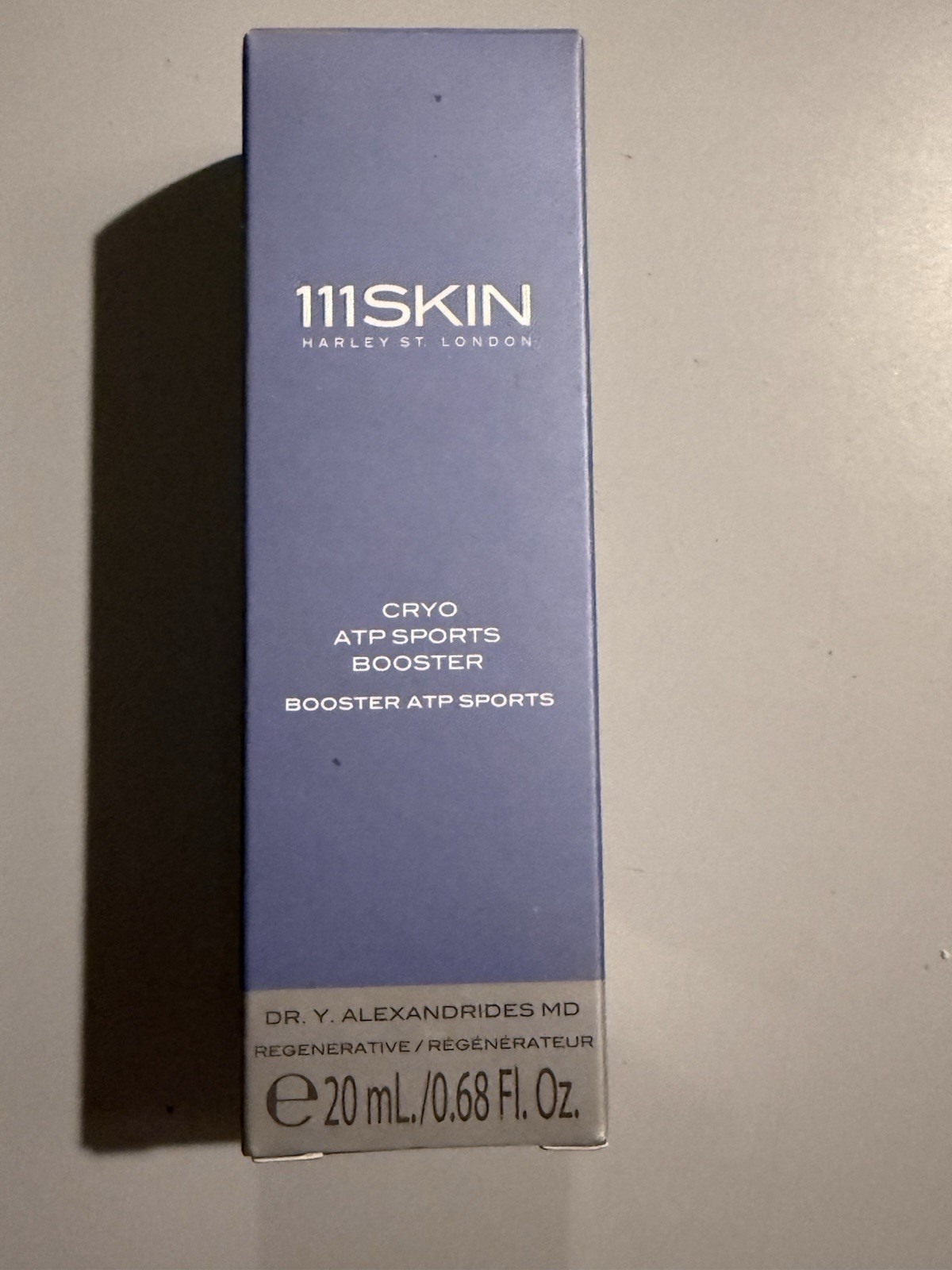 111SKIN Cryo ATP Sports Booster 0.68 Fl Oz Brand New In Box