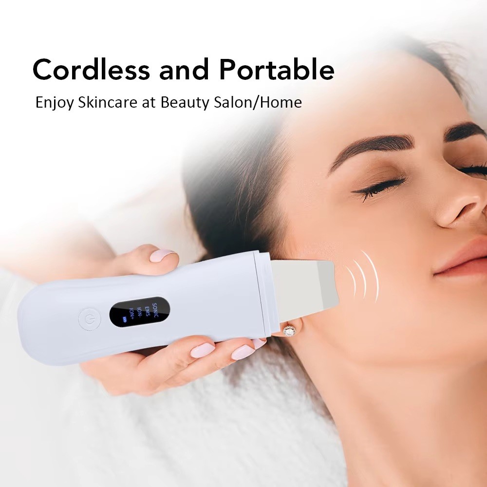 Ultrasonic Skin Scrubber Pro – Deep Pore Cleaner & Blackhead Remover