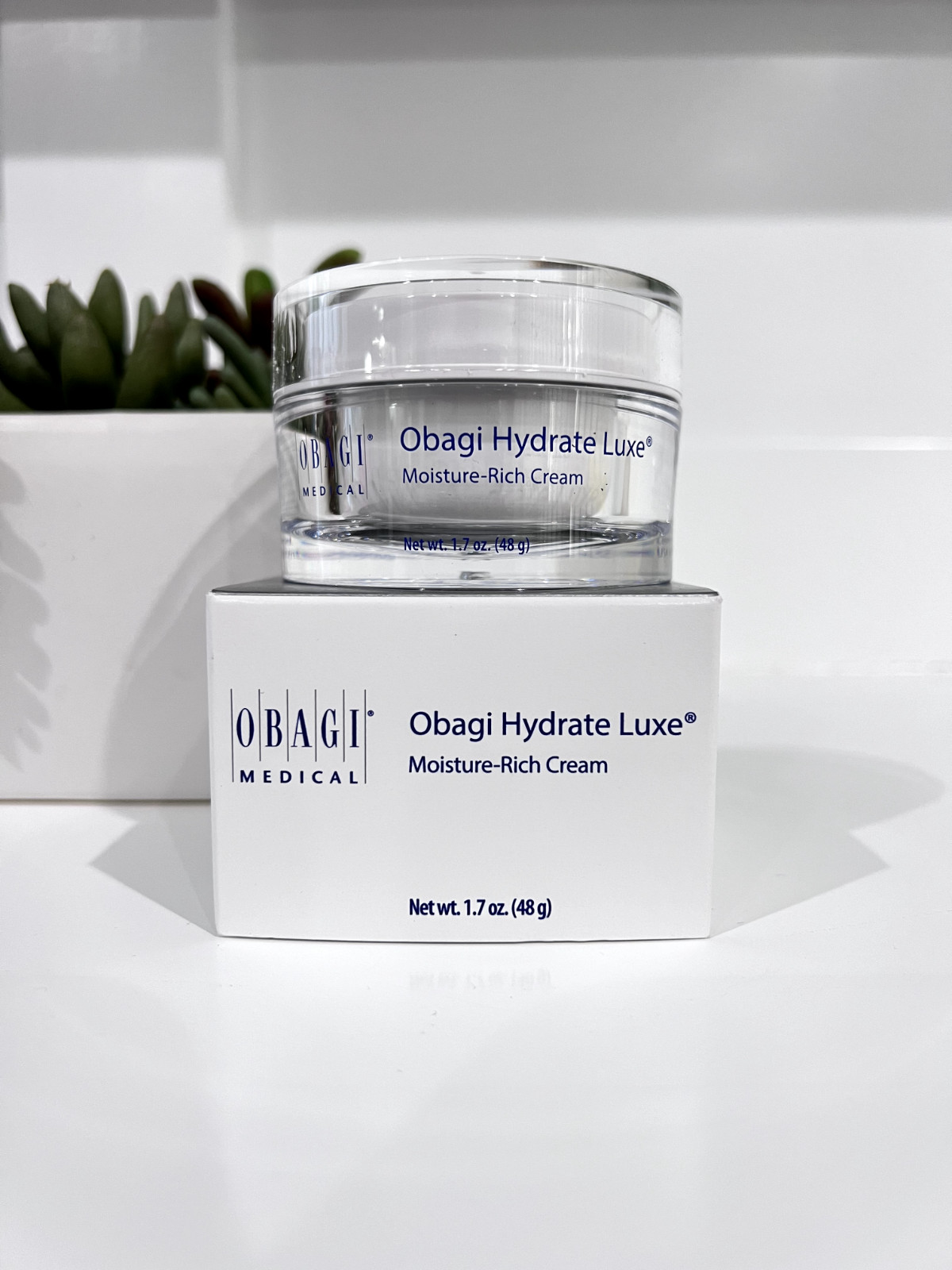 New Box Fresh Obagi Hydrate Luxe Moisture-Rich Cream 1.7 Oz 48g Daily Treatment