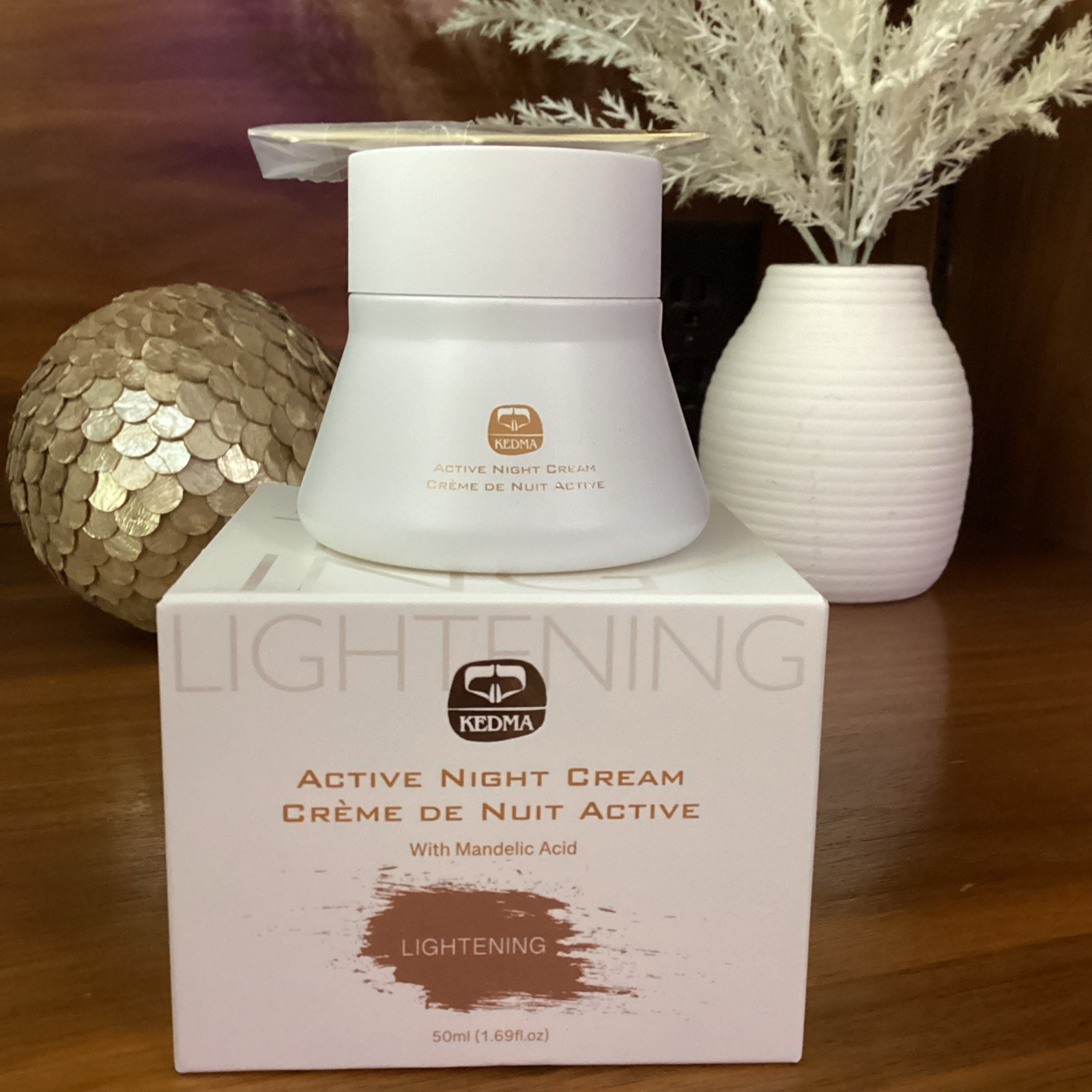 KEDMA ACTIVE NIGHT CREAM W MANDELIC ACID-LIGHTENING 🔥