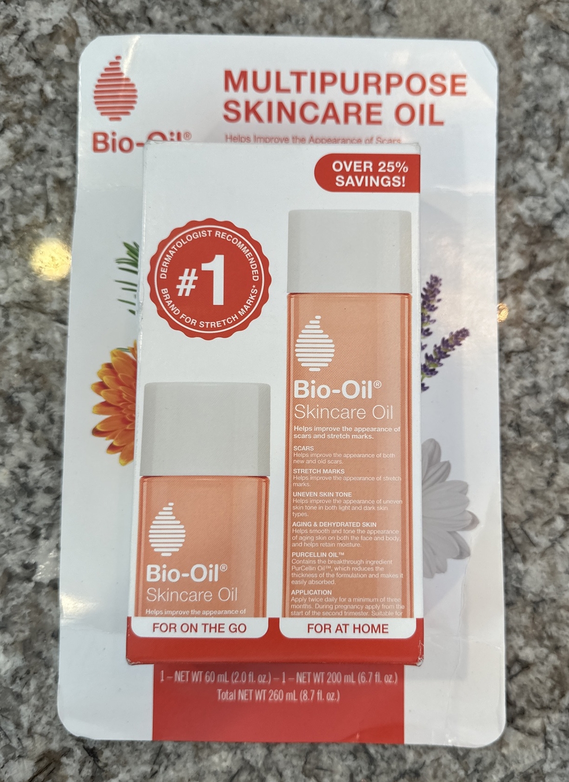 Bio-Oil Skincare Oil 2-Pack (One – 2 Oz. Bottle / One 6.7 Oz .Bottle)