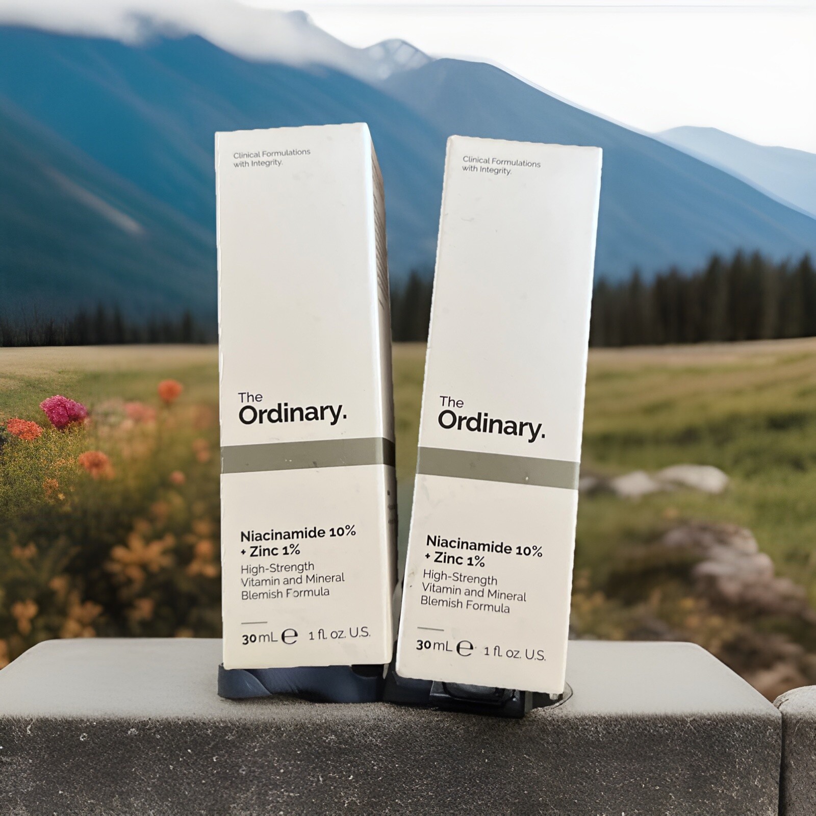 2pcs The Ordinary Niacinamide 10% + Zinc 1% 30ml/1 fl oz |Authentic