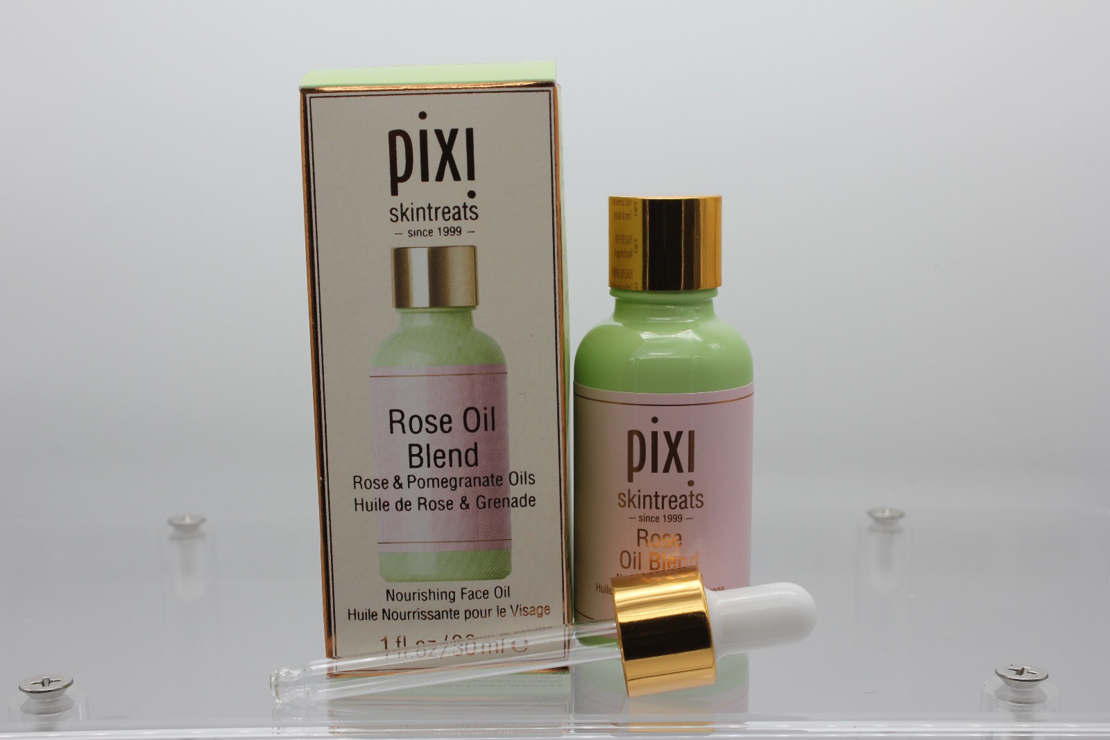 Pixi Skintreats Rose & Pomegranate Oil Blend Nourishing Face Oil, 1 oz / 30 ml