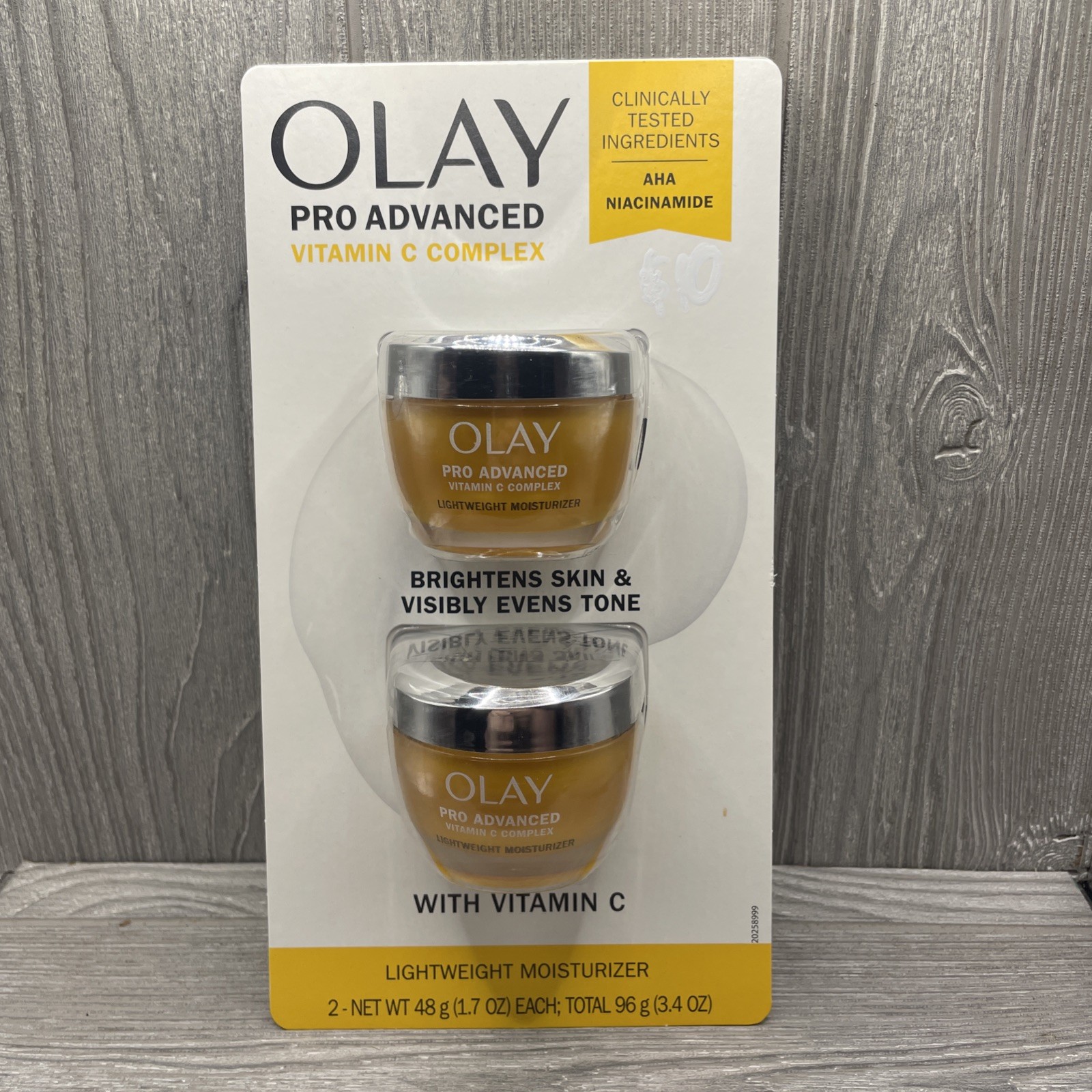 OLAY PRO ADVANCED Vitamin C Complex 4-pack Moisturizer 1.7 oz. (2 x 2 ct. Packs)