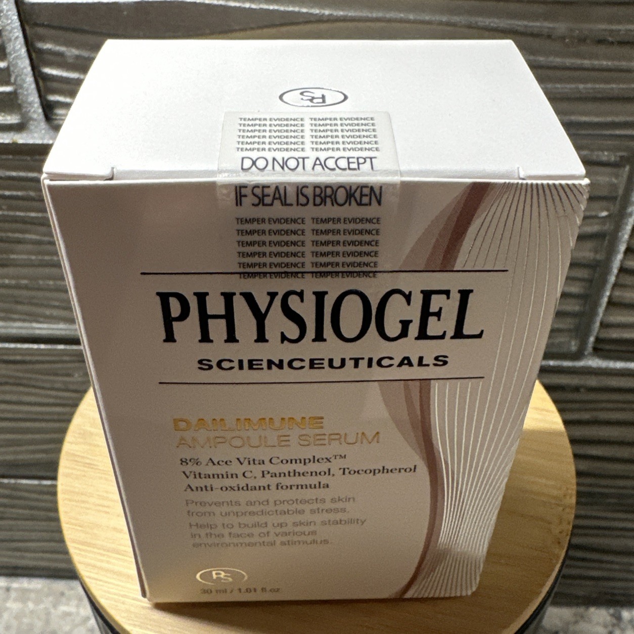 NEW Sealed – PHYSIOGEL Ampoule Vitamin C Face Serum, Skin Barrier Antioxidant