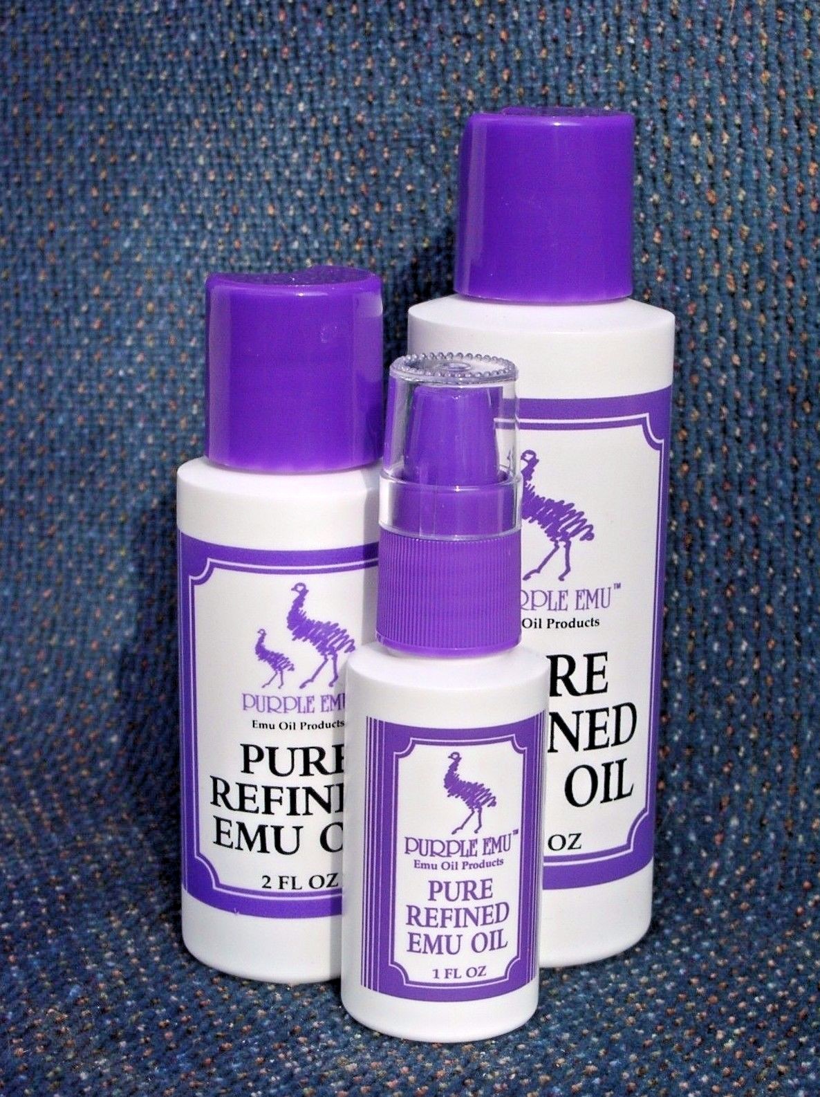 PURPLE EMU AEA CERTIFIED FULLY REFINED EMU OIL 4oz.