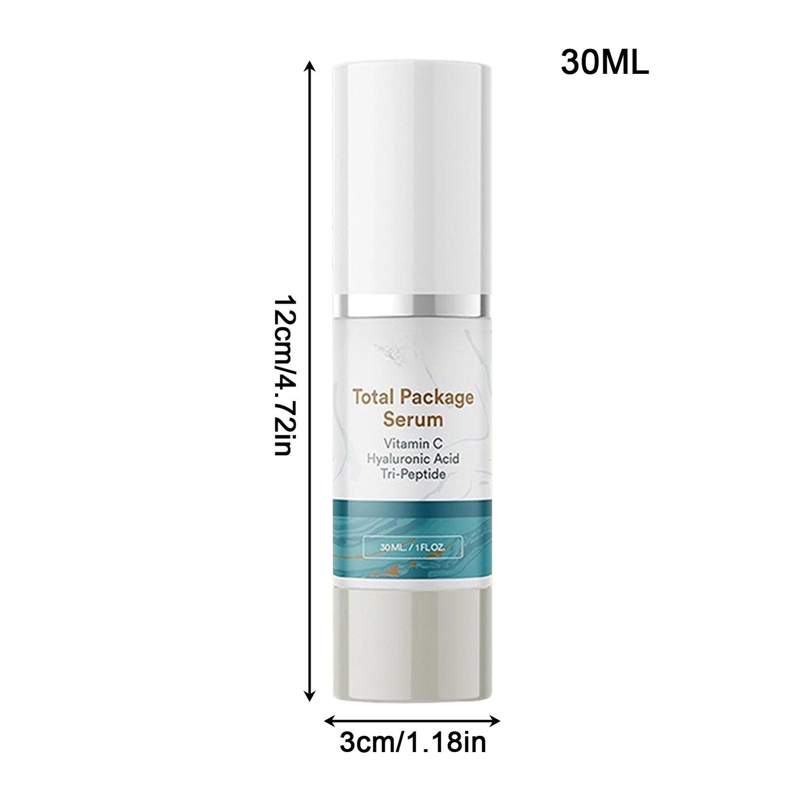 Sun Coast Sciences Total Package Serum Vitamin C Hyaluronic Acid Tri-Peptide 2oz