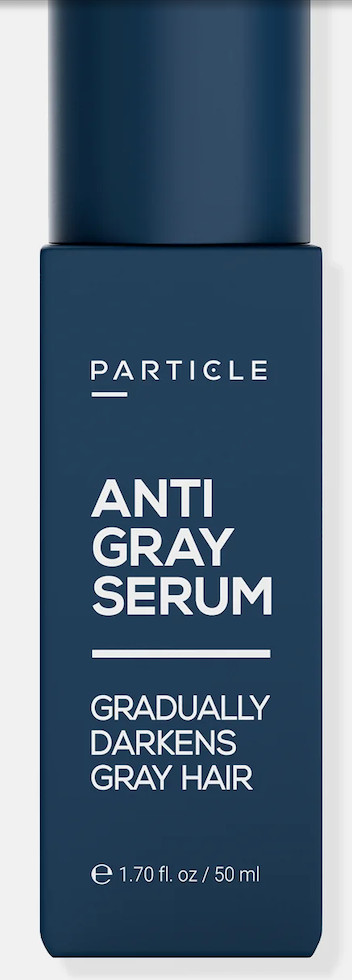 PARTICLE ANTI-GRAY SERUM- 3 Bottles: Gradually reduces gray hair and beard.