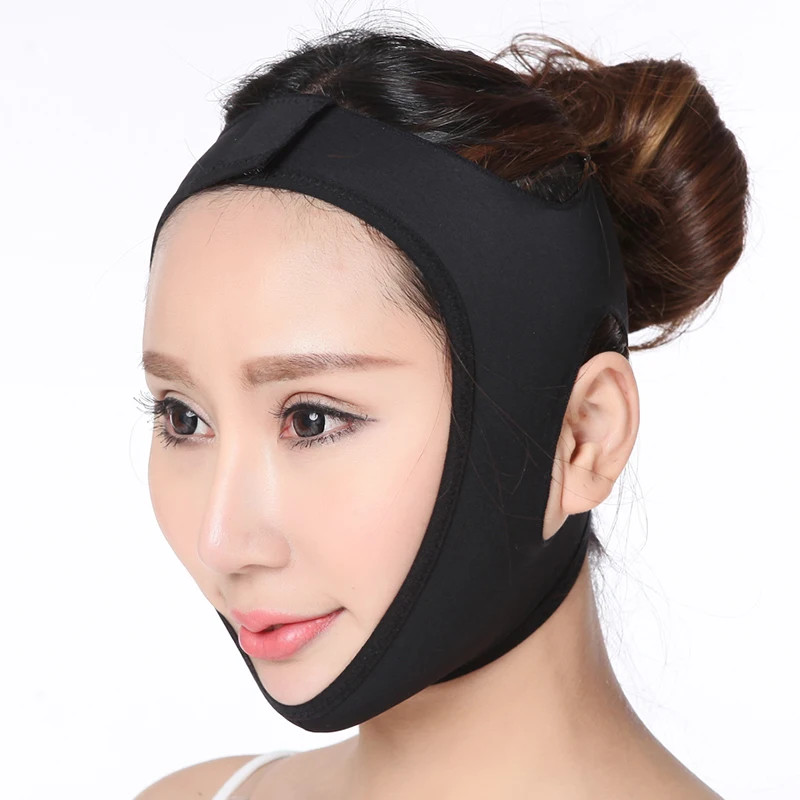 Breathable V-Face Slimming Bandage Elastic Tapes Chin Cheek Face Lift
