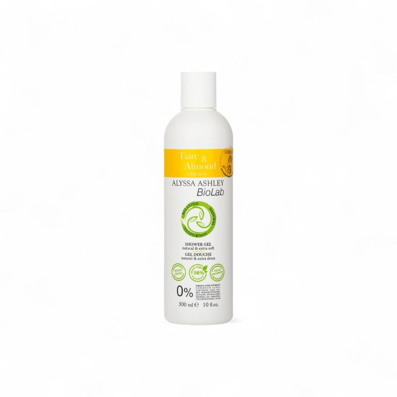 Alyssa Ashley Biolab Tiarè&Almond Shower Gel 975107 300ml/10oz