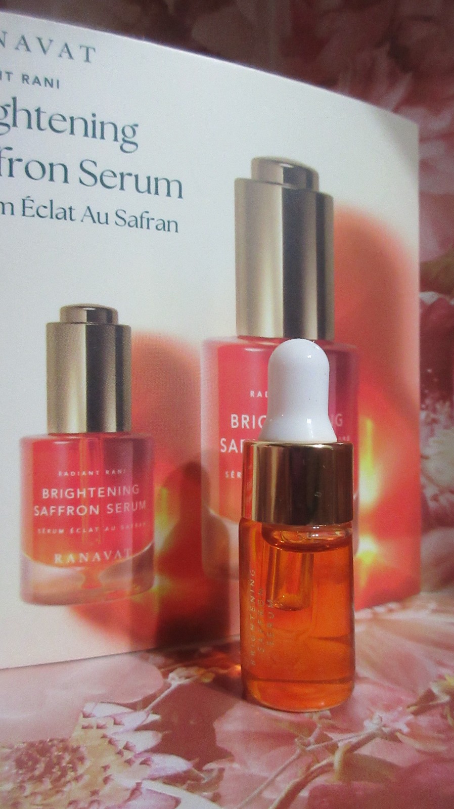 Ranavat Brightening Saffron Serum 3mL Trial/Mini Sz Exp: 10/2026 NEW