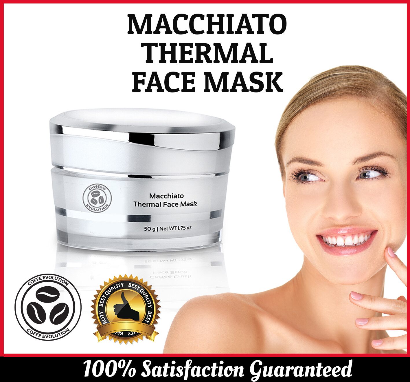 Coffee Evolution Macchiato Thermal Face Mask Advanced Anti Aging Plant Stem Cell