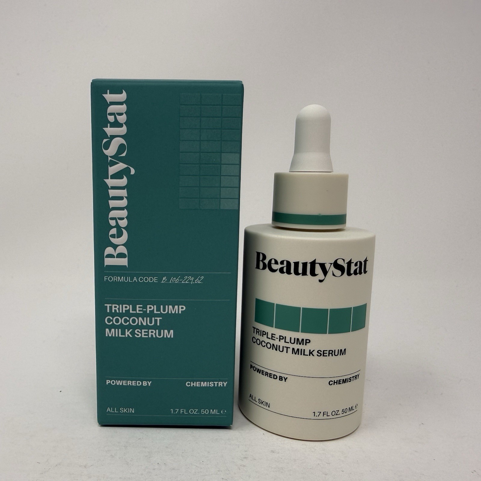 BeautyStat Triple Plump Coconut Milk Serum – Full Size 1.7oz/50ml NIB