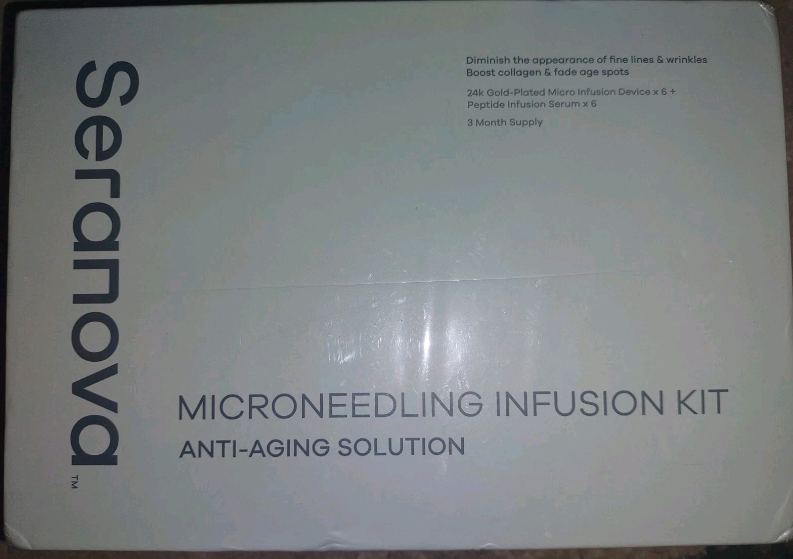 Seranova – Micro Needling Infusion Kit Anti Aging 3 Month Supply Exp 07/2028