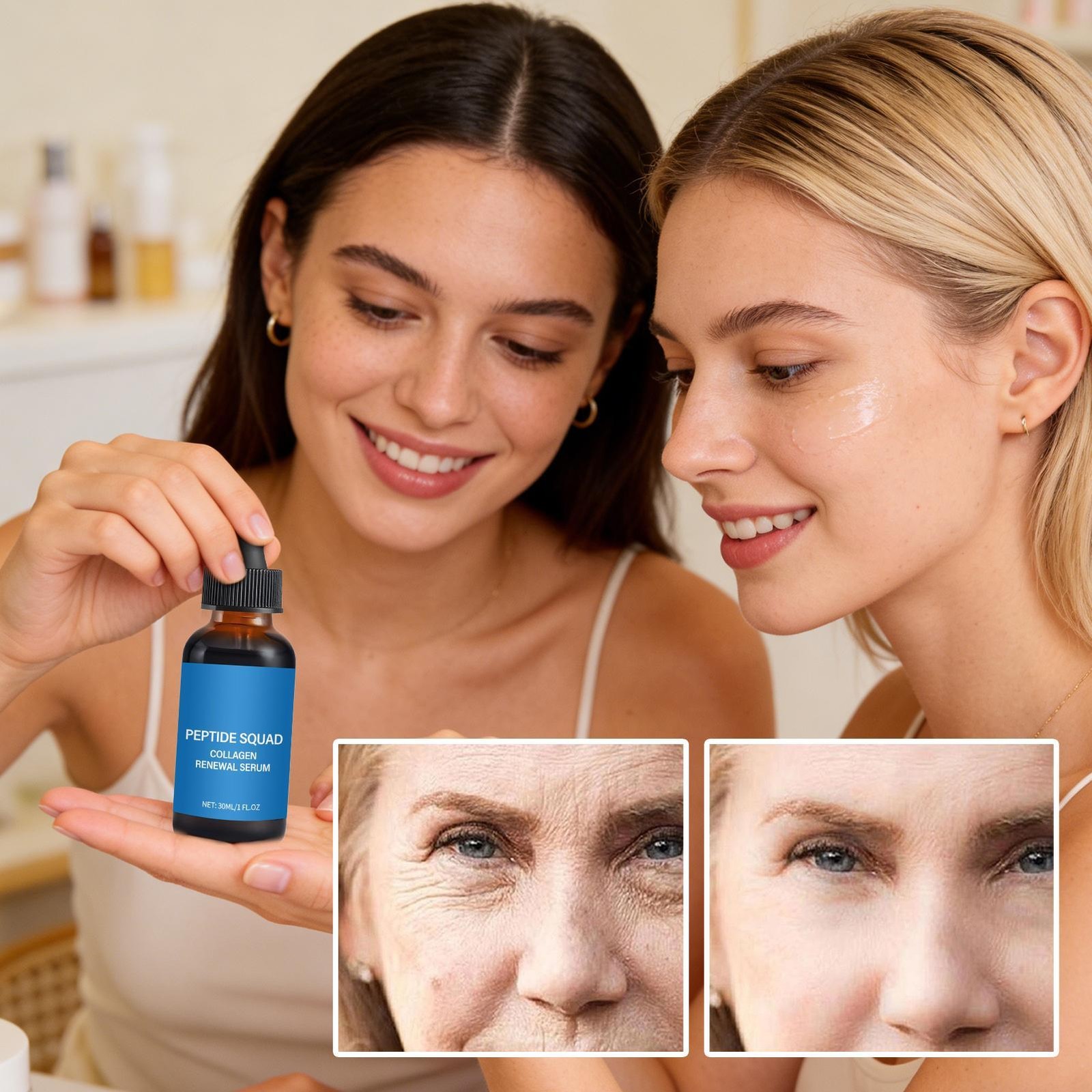 MAELOVE Squad Peptide Collagen Renewal Serum