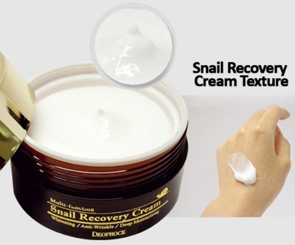 Dual Function Snail Recovery Cream 3.5 oz – Moisturizing and Anti-Aging Solution
