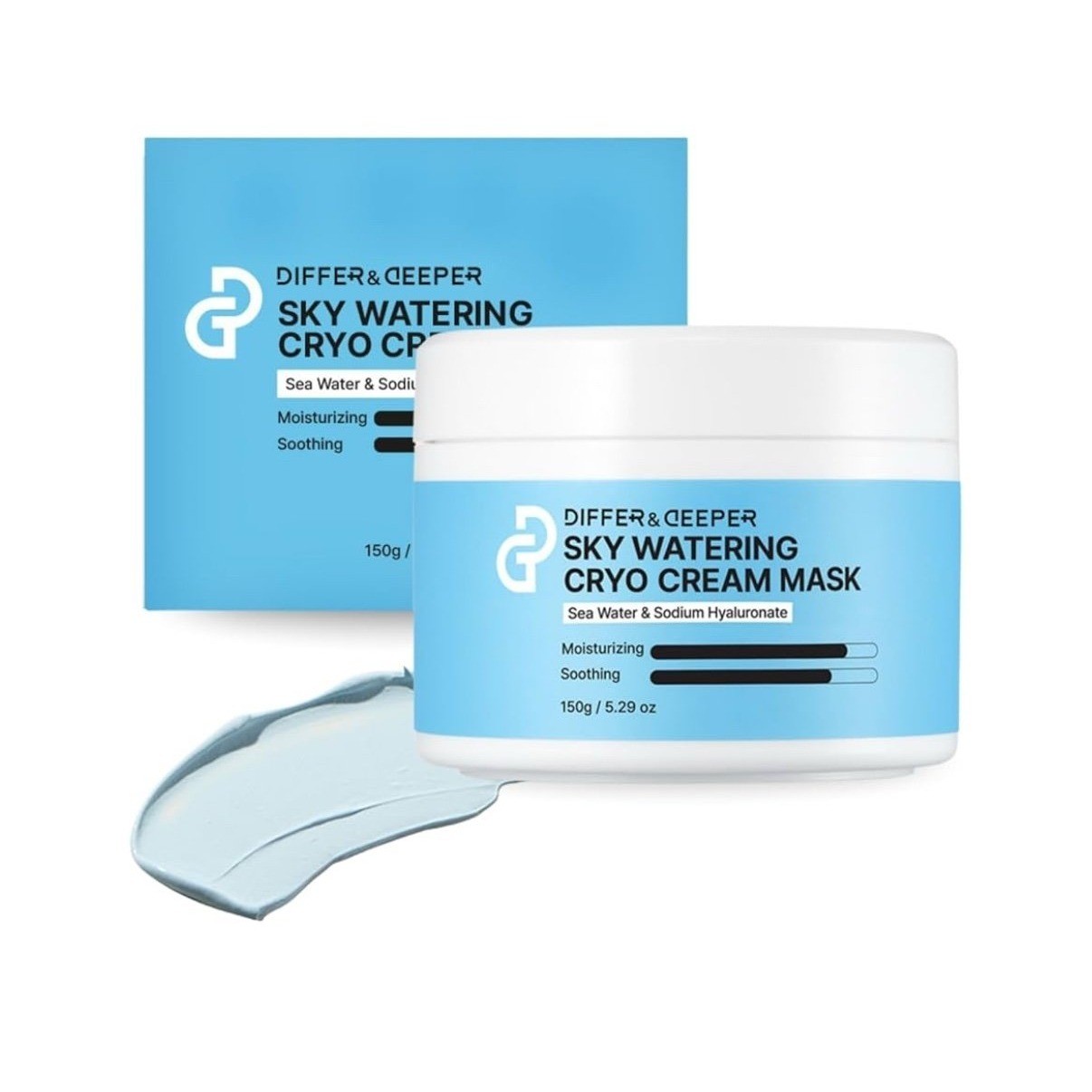 Differ & Deeper Sky Watering Cryo Cream Mask 150g – NEW