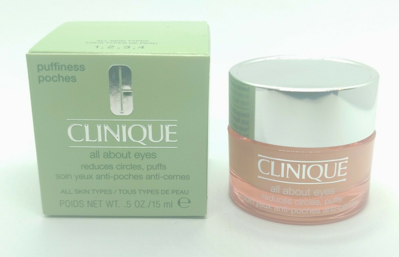 Clinique All About Eyes Eye Cream – 0.5 oz / 15 ml – New In Box