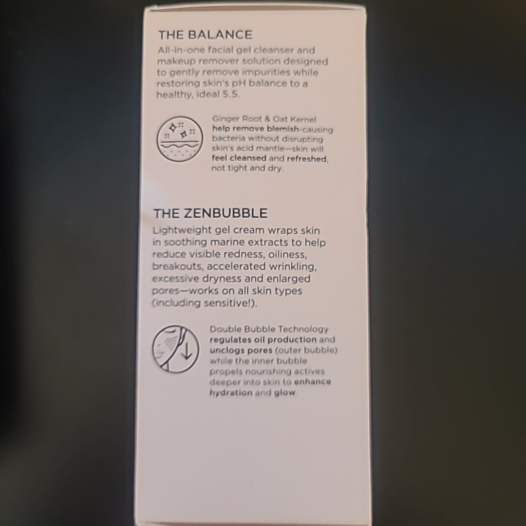 BeautyBio The Balance Cleanser ZenBubble Gel Cream Skincare Oil Free Hydrating