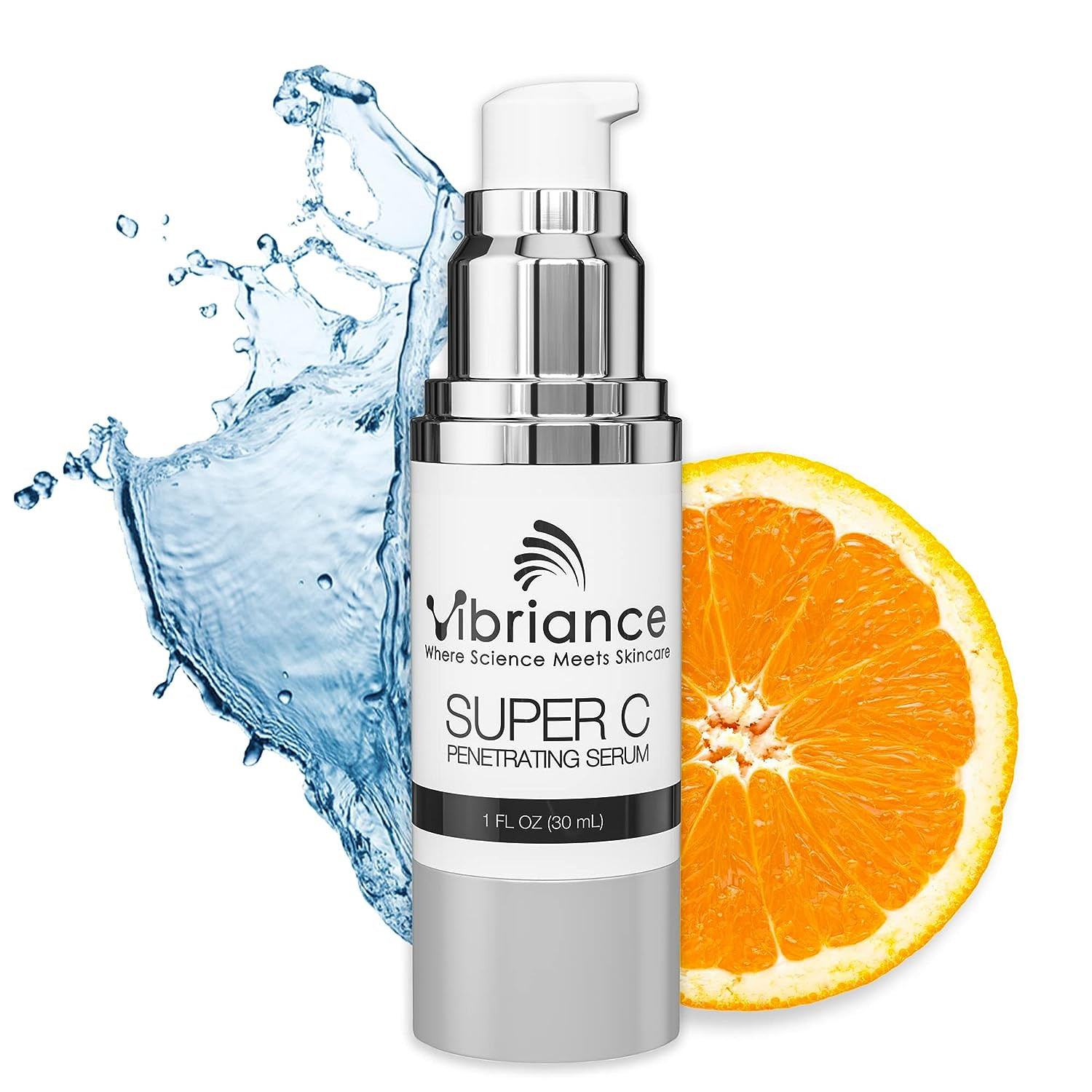 Super C Serum for Mature Skin – All-in-One Vitamin Formula Hydrates, Firms, Lift