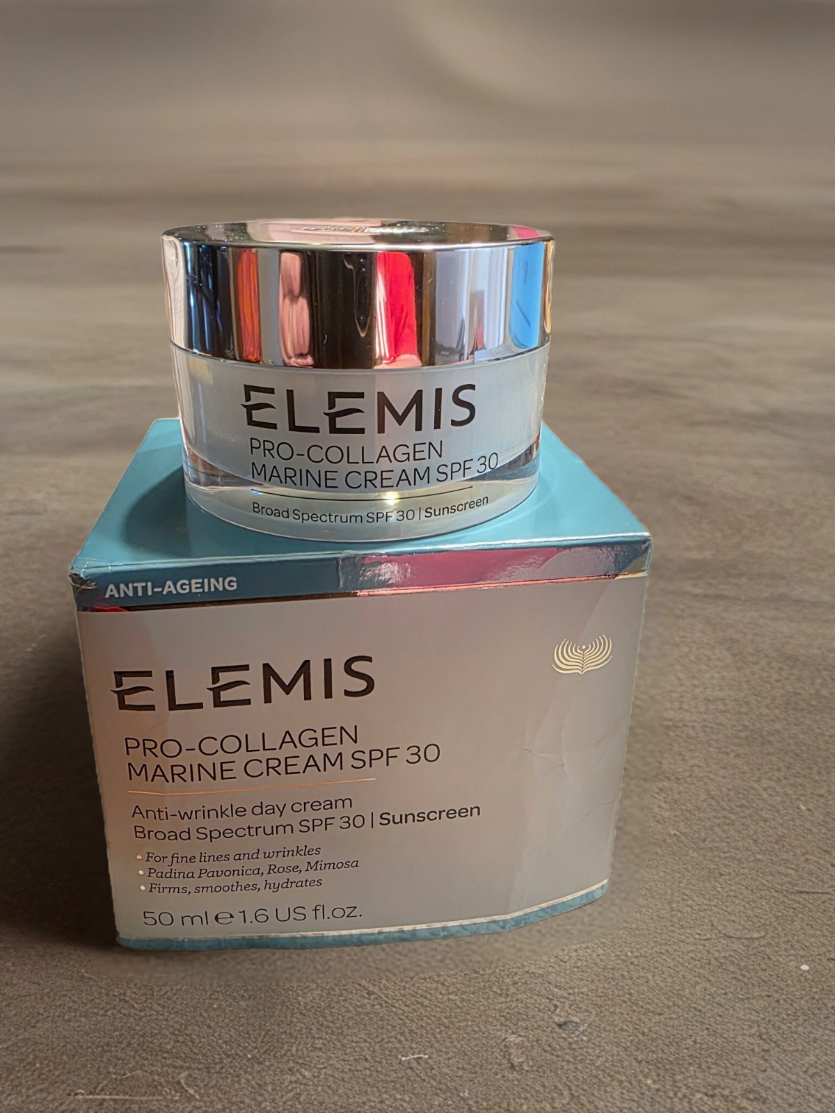 Elmis 1.6oz Pro-Collagen Marine Anti-Wrinkle Day Cream SPF 30 NIB