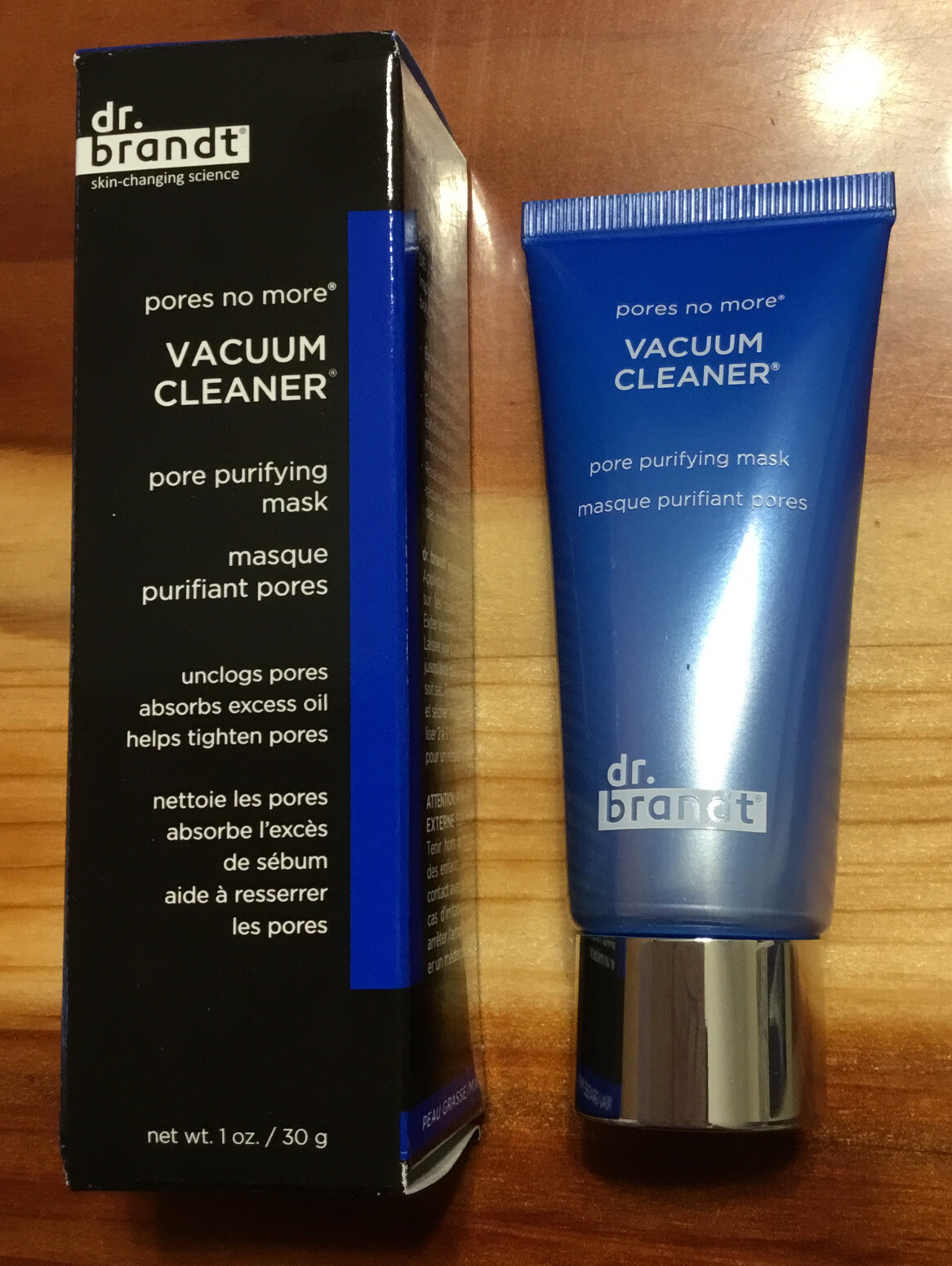 Dr. Brandt Pores No More Vacuum Cleaner Pore Purifying Mask 1 Oz NIB Sealed