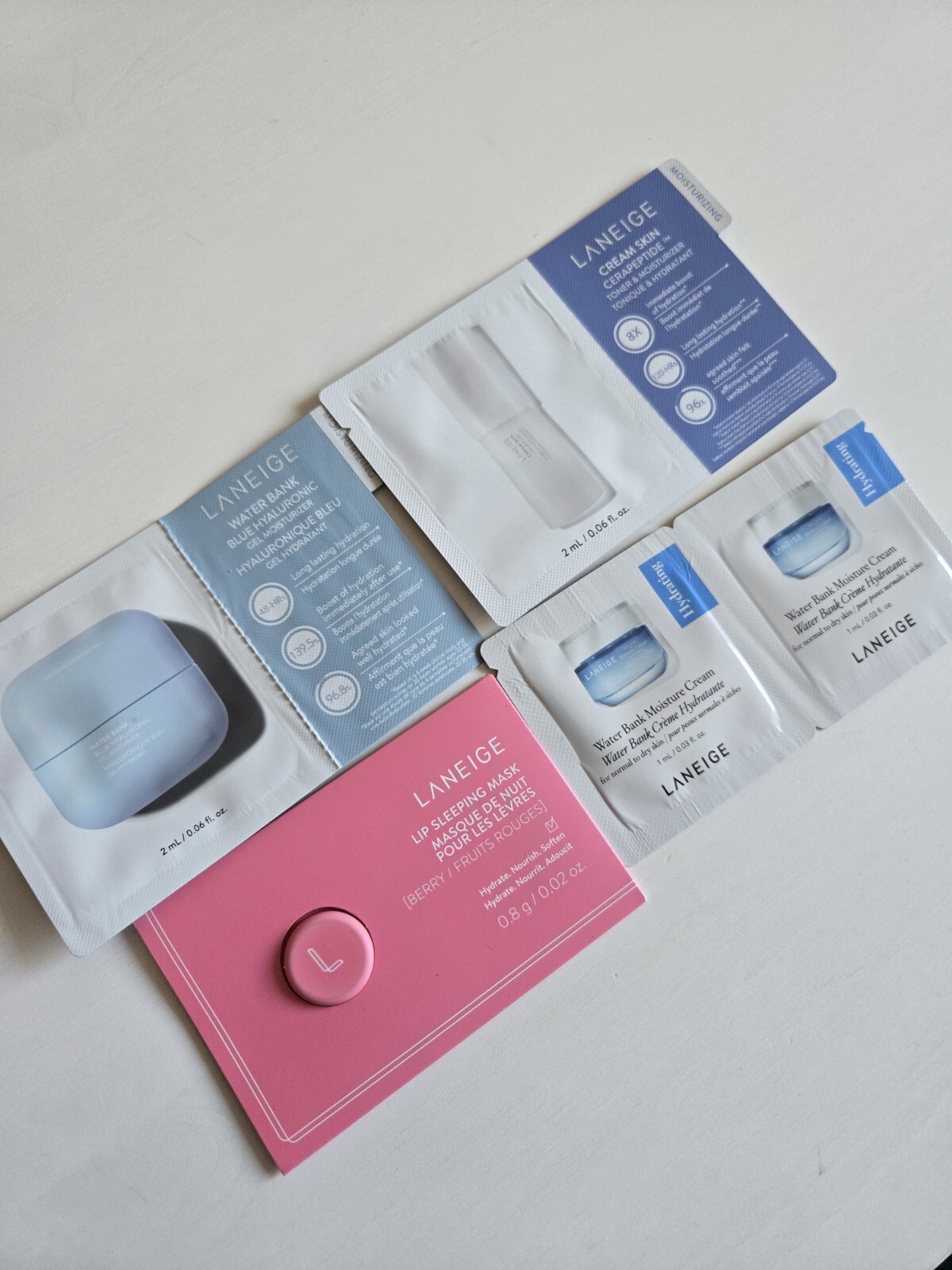 Laneige Sample Set Five (5) Pieces