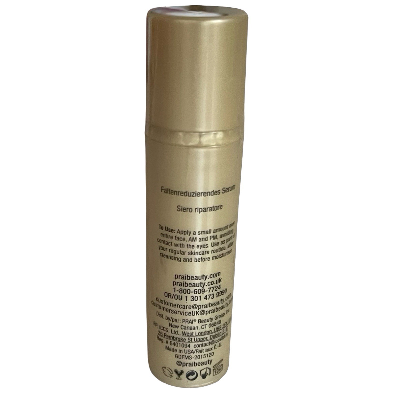 Prai 24K Gold Wrinkle Repair Serum 15ml New Sealed!