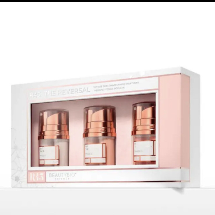 BEAUTY BIOSCIENCE R45 The Reversal 3-Phase Retinol System Large 3pc Gift Set New