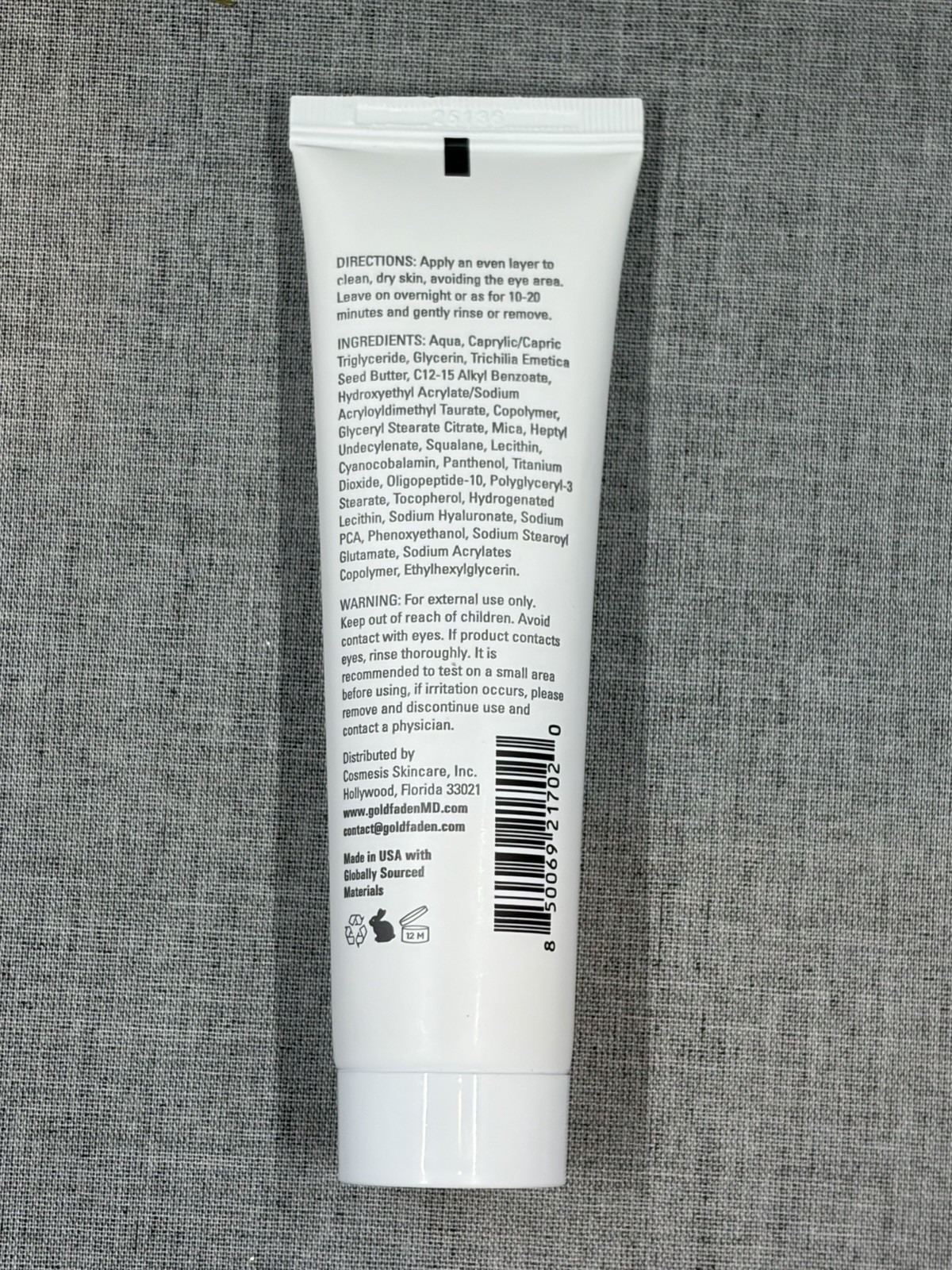 SEALED GOLDFADDEN MD Radiance Whip Brightening Treatment Mask 2 fl oz Full Size