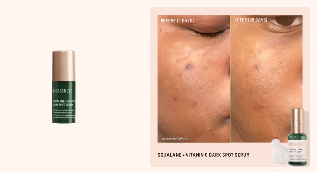 Squalane + Vitamin C Dark Spot Serum Travel Size