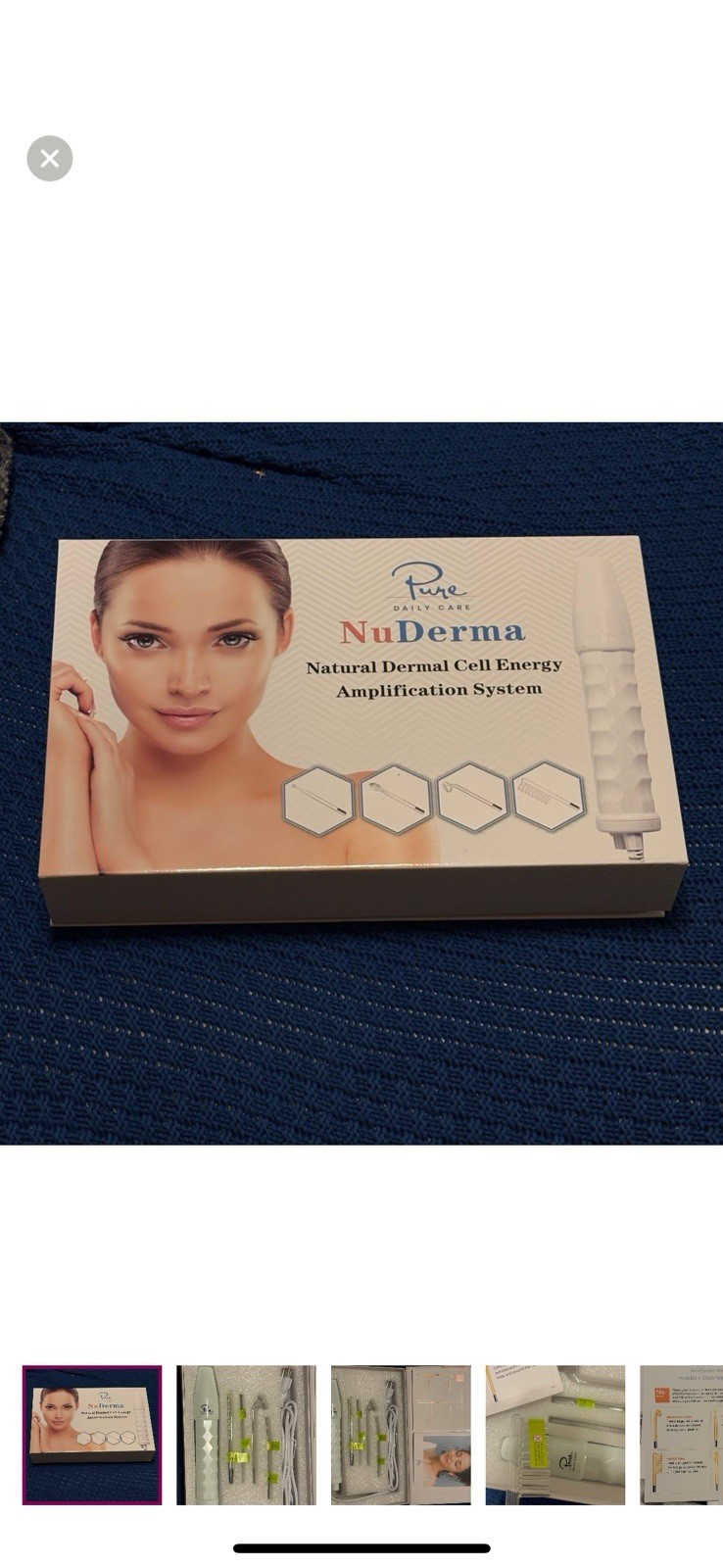 Pure NuDerma Skin Wand Natural Derma Cell Energy Amplification System