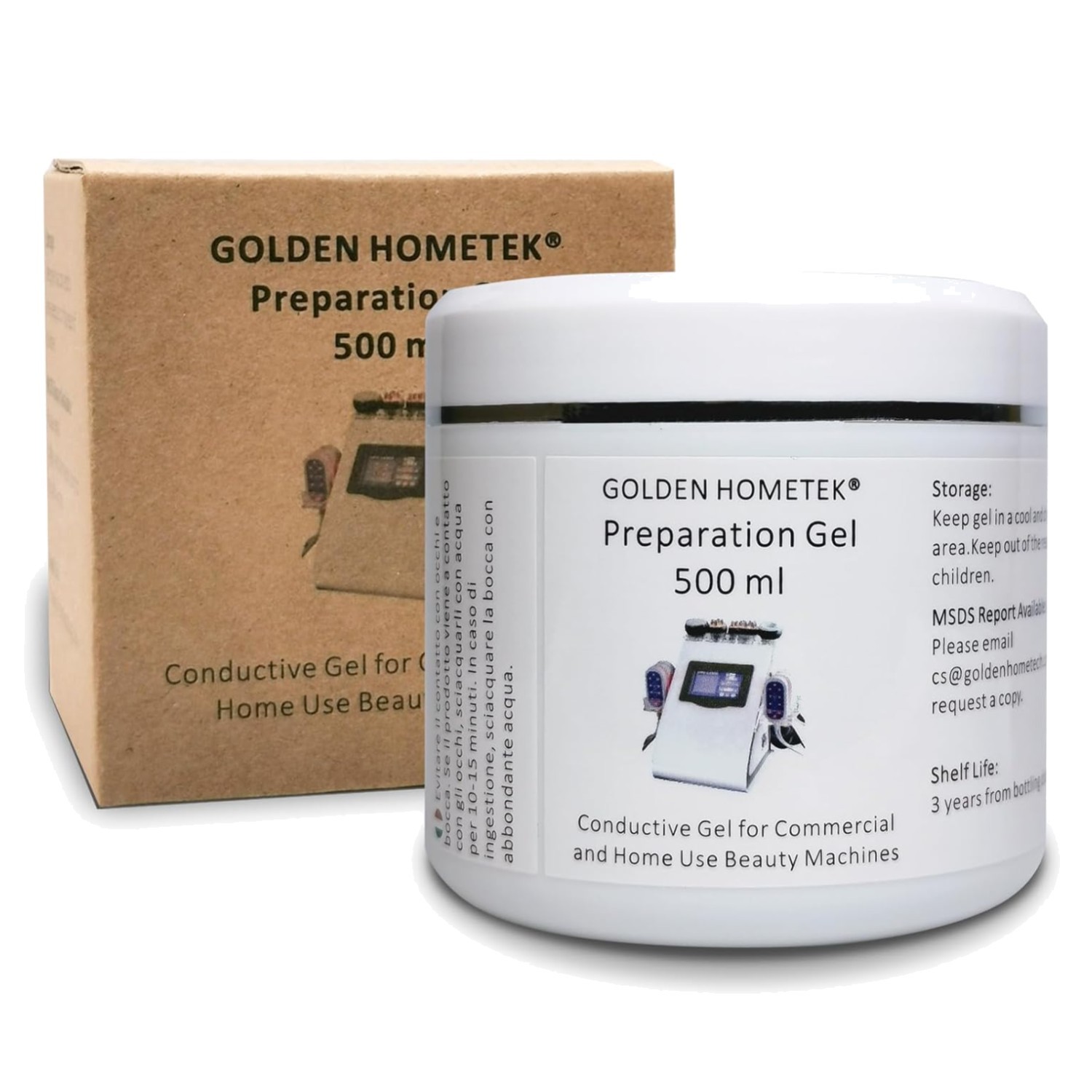 Conductive Gel for Body Slimming RF Treatments