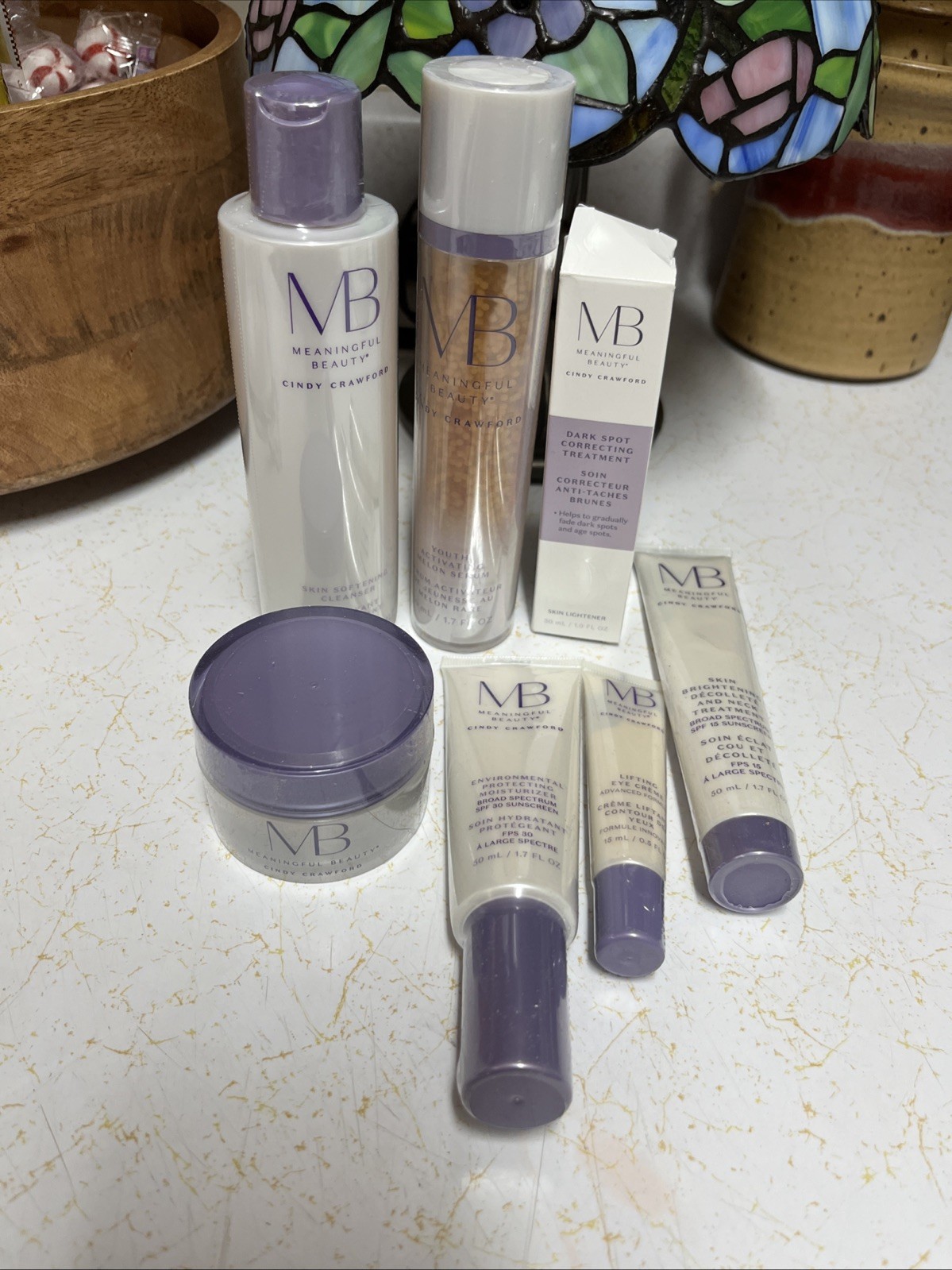 MB Cindy Crawford Complete Set Of 7. New Sealed