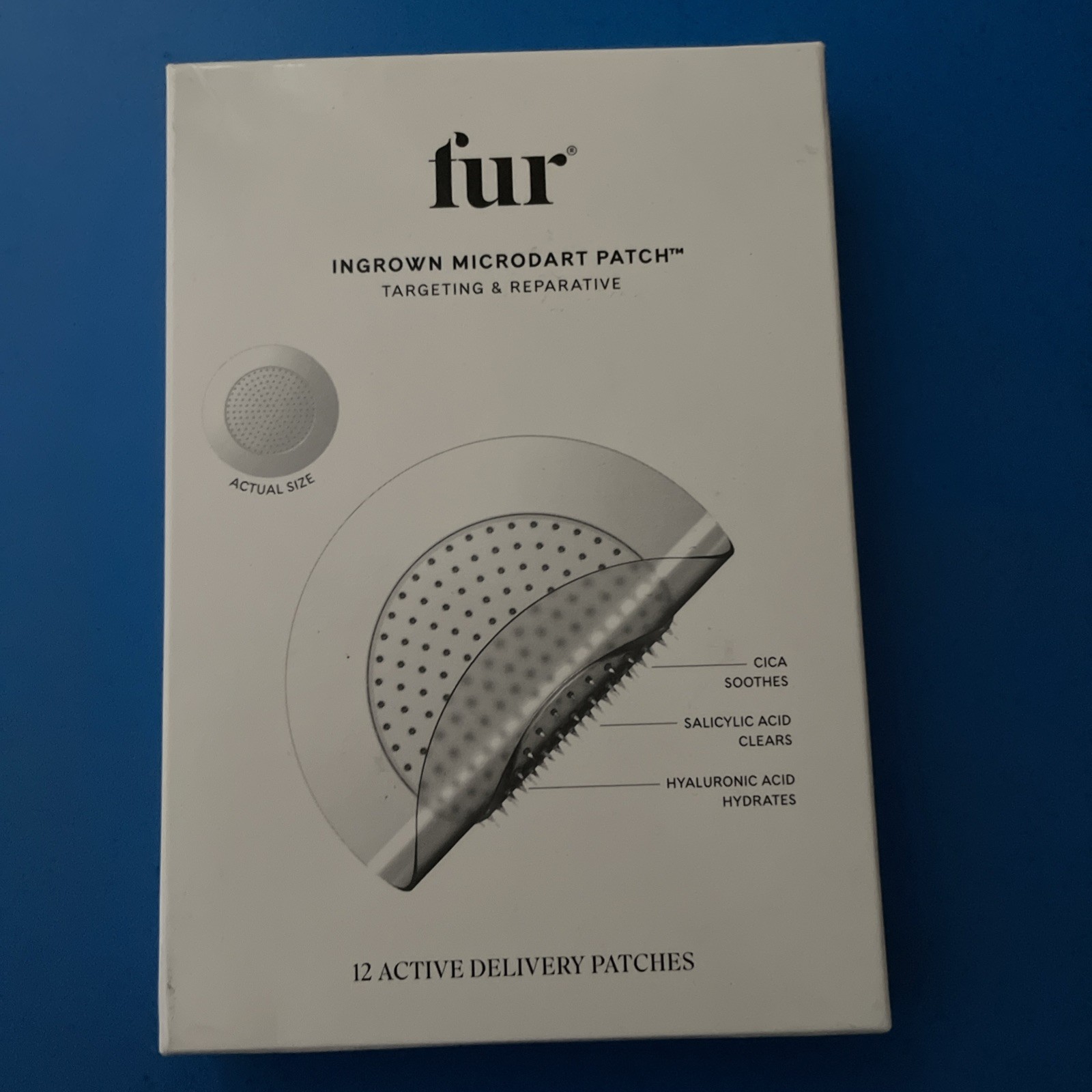 Fur Ingrown Microdart Patches Ingrown Hair Care Package of 6 Exp 2026