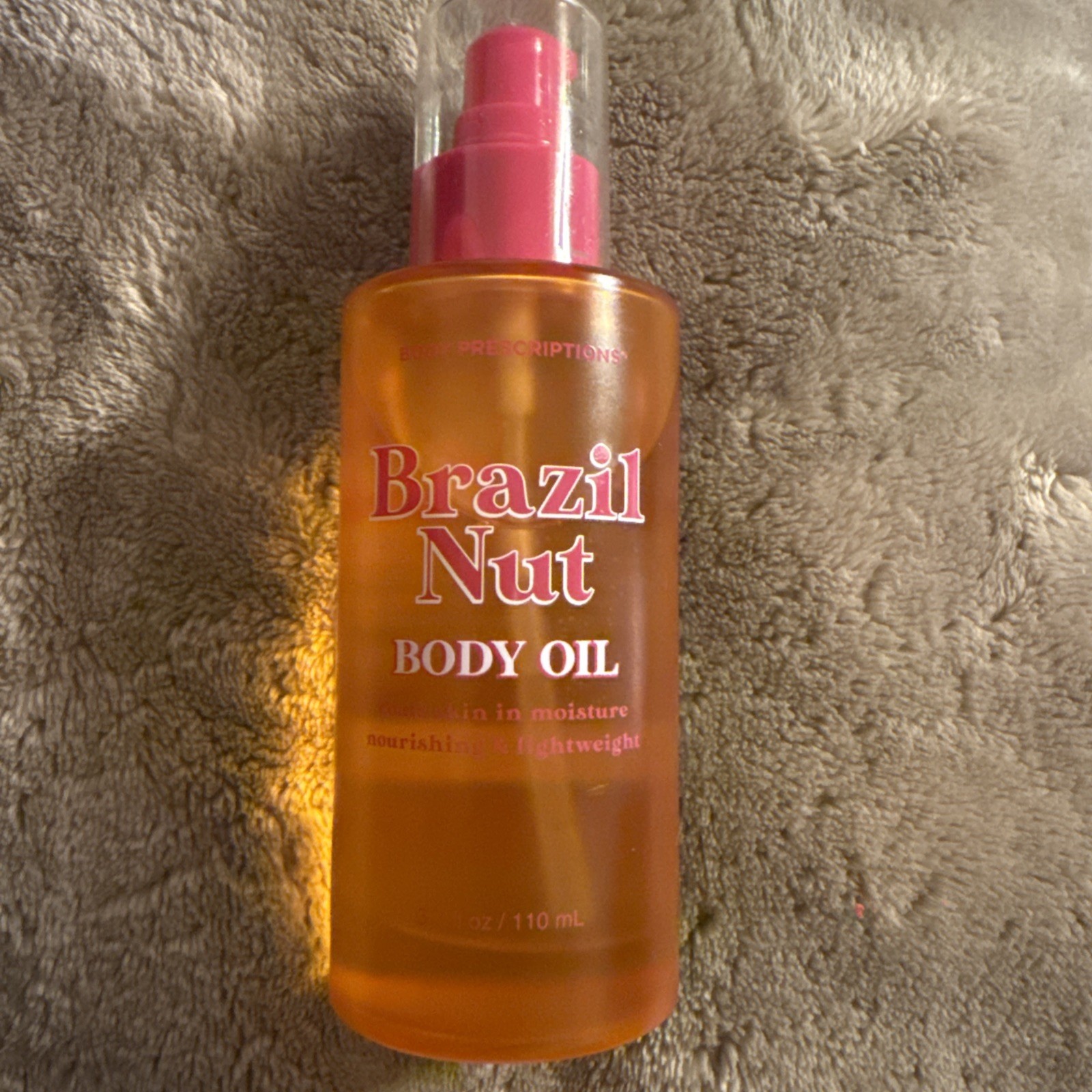Body prescriptions Brazil Nut Body Oil 3.7 fl oz/110 ml NEW
