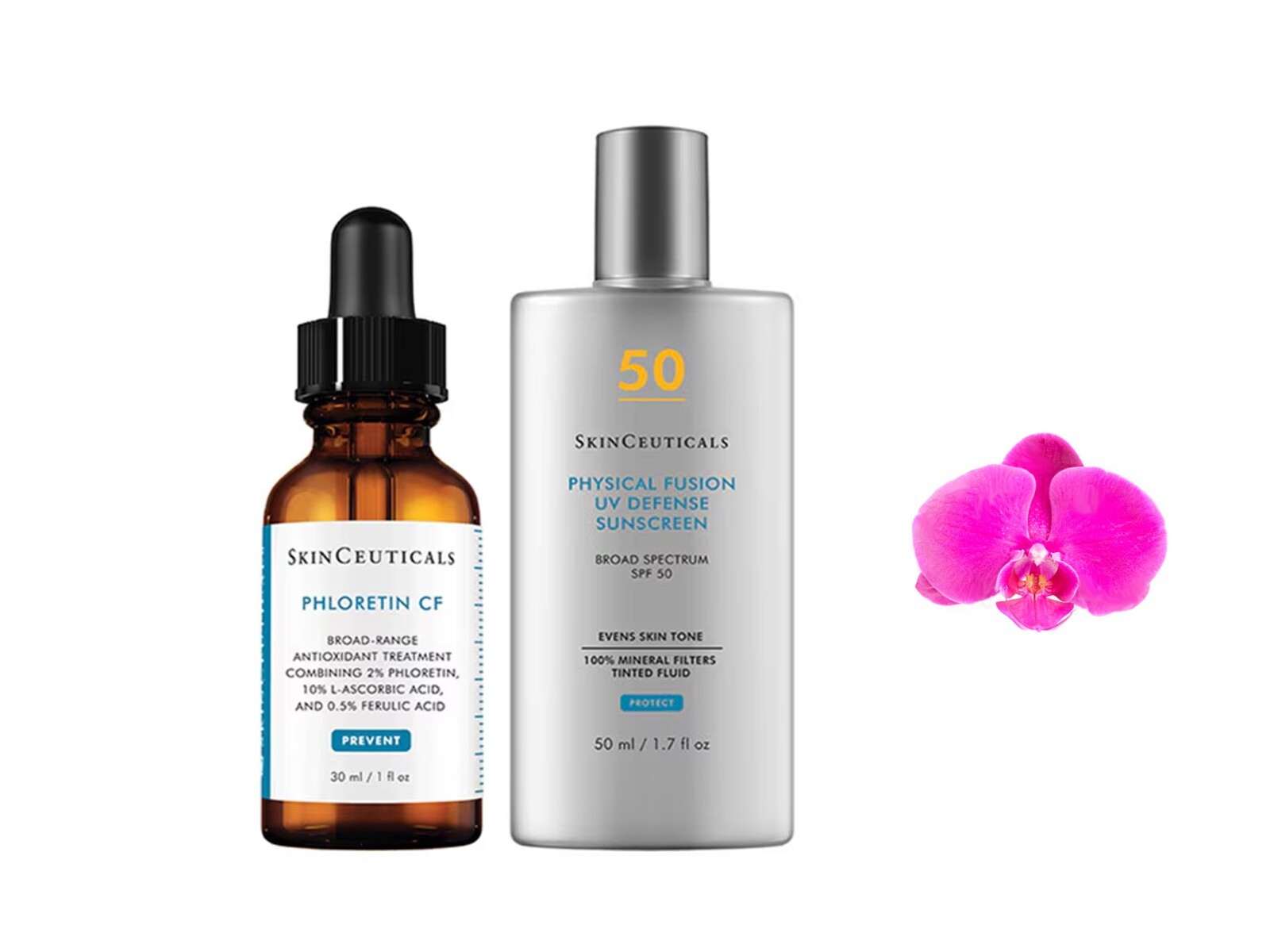 Skinceuticals Double Defense Set / Phloretin CF 30ml + Physical Fusion UV 1.7oz