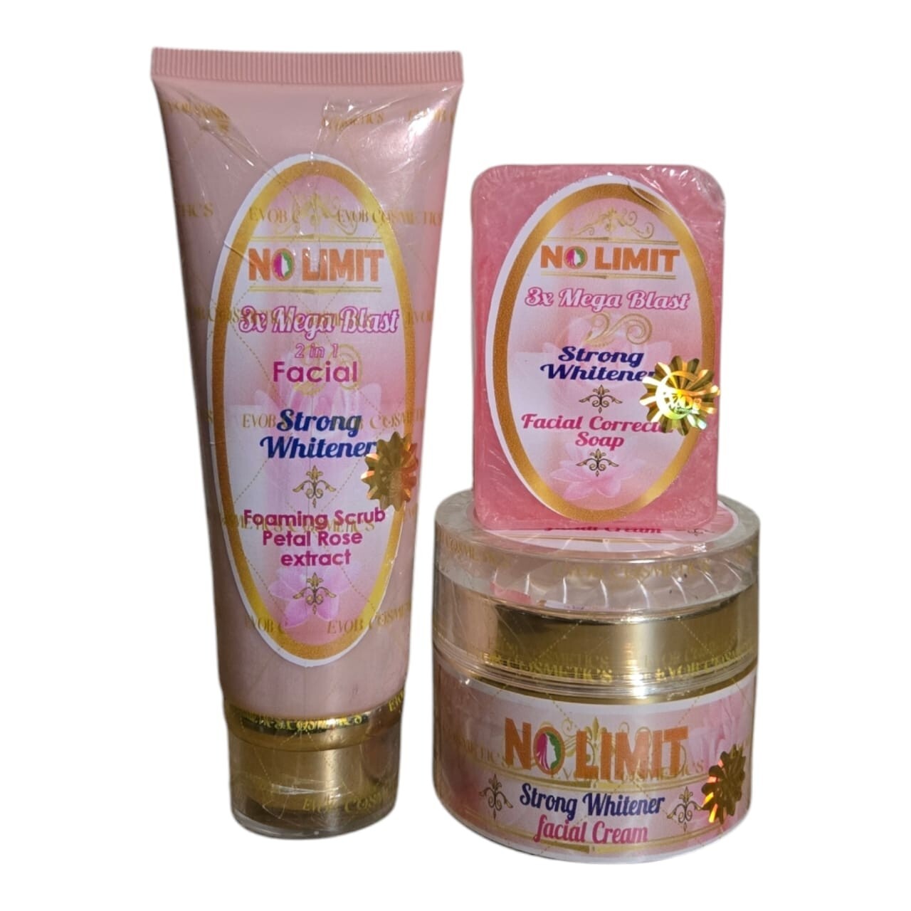 NO LIMIT Facial Forming Scrub & Face Cream 75g Jar, Face Soap