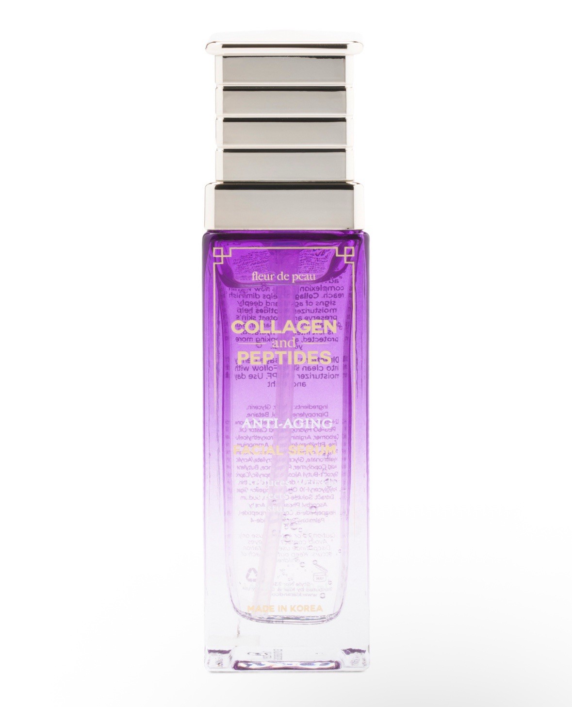 Fleur De Peau Collagen Peptides Face Serum Gel 1.69 Oz Anti-aging KOREA New