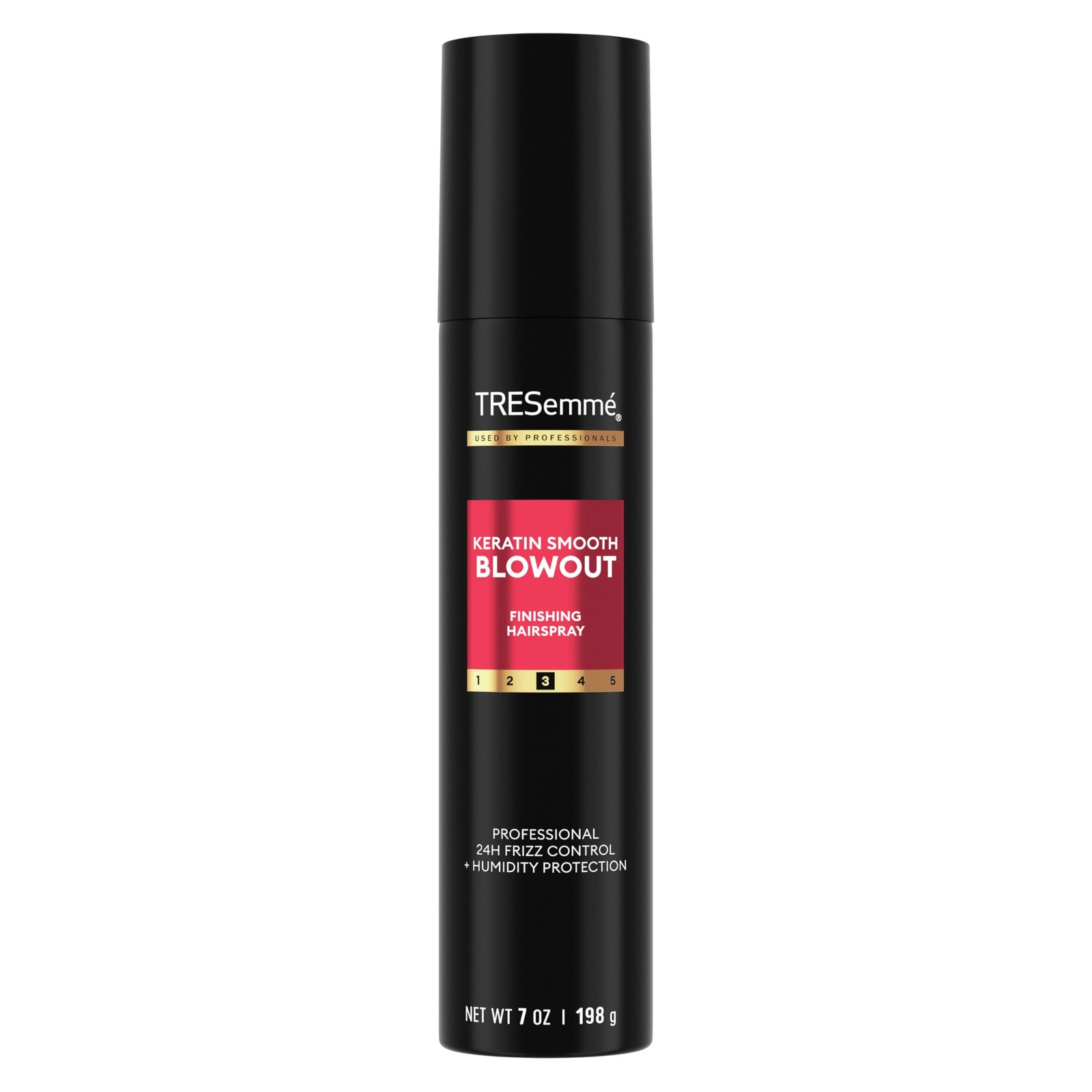 TRESemmé Anti-Frizz Finishing Spray Keratin Smooth 7 Ounce (Pack of 1), Black