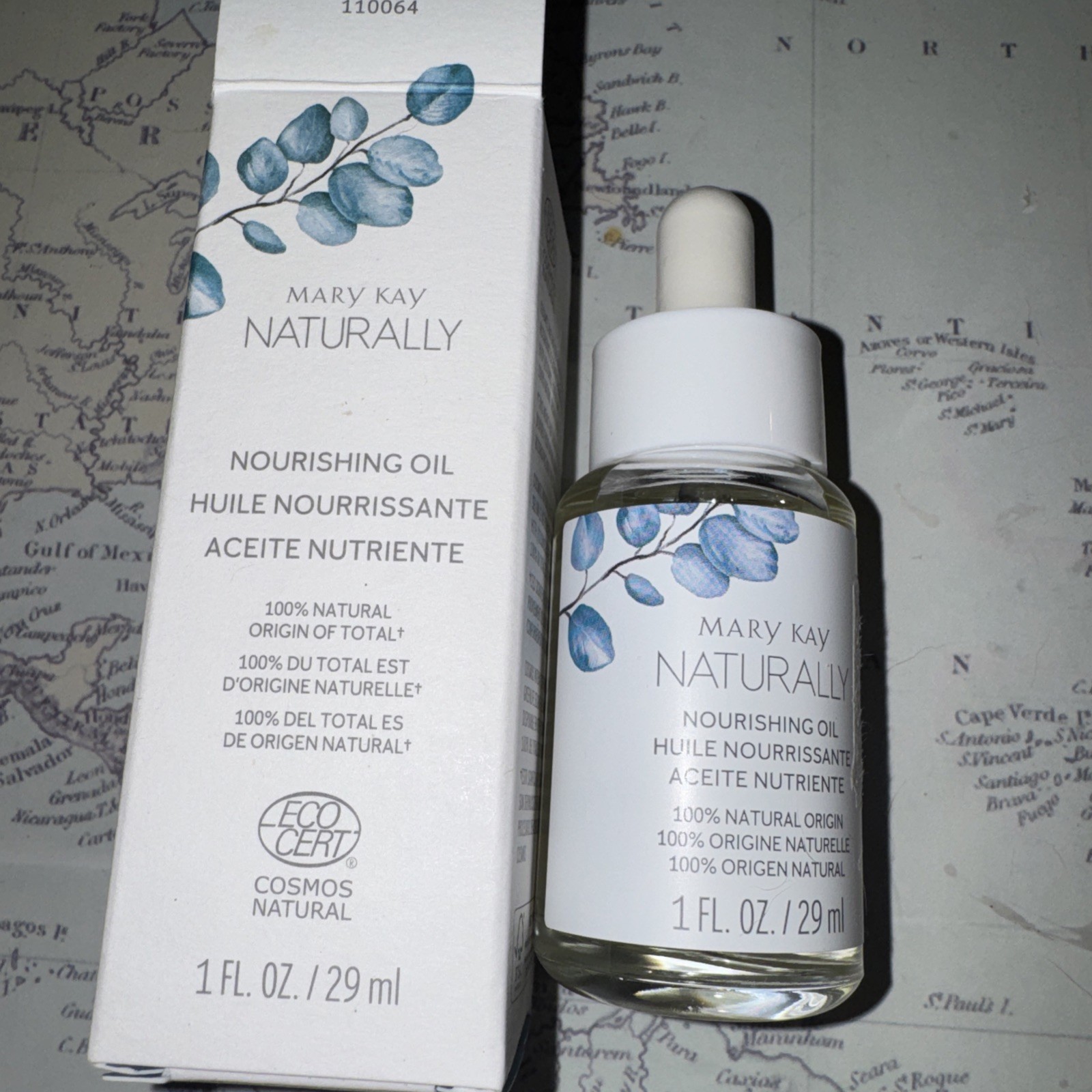 Mary Kay Naturally Nourishing Oil Full Size 1oz Normal to Dry Skin Skincare New