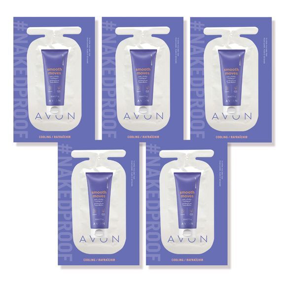 Avon Naked Proof Smooth Moves Anti-Cellulite Cooling Gel Samples (5)