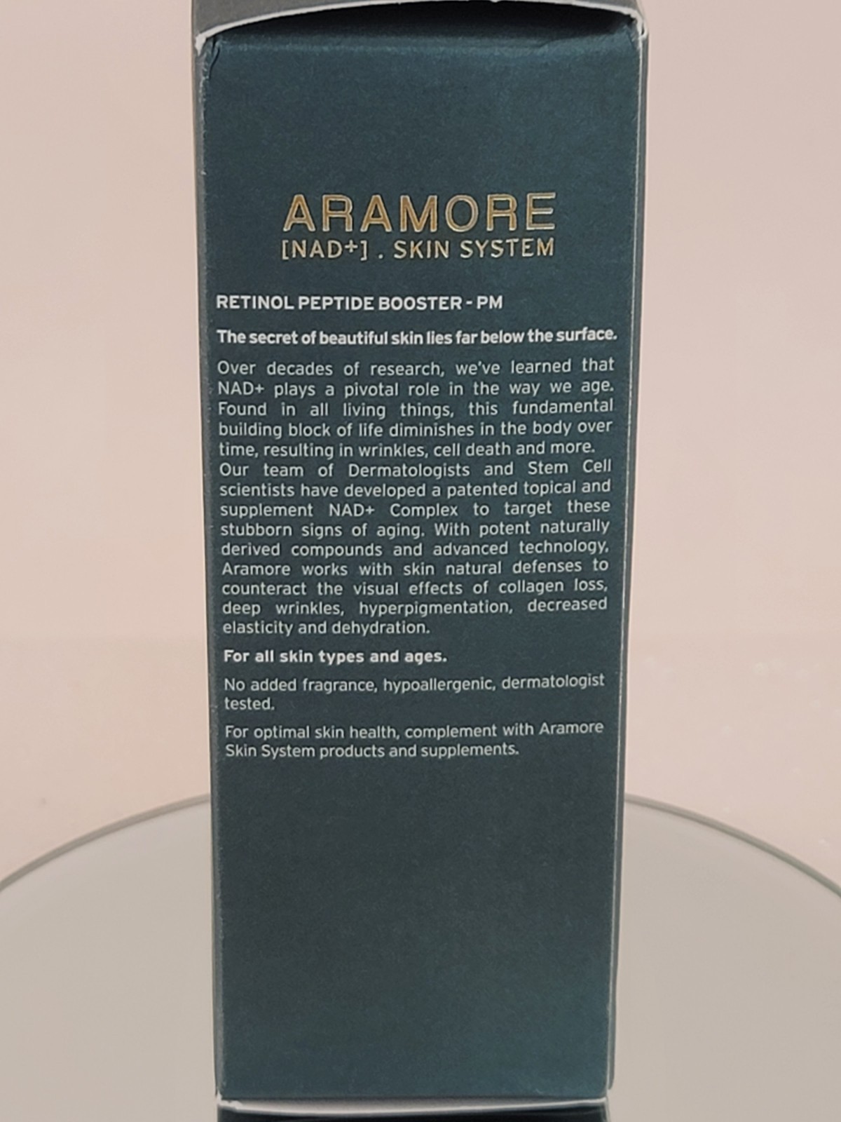 ARAMORE NAD+ Cell Energizing Lotion Daily Moisturizer 0.5 fl oz Travel Size NIB