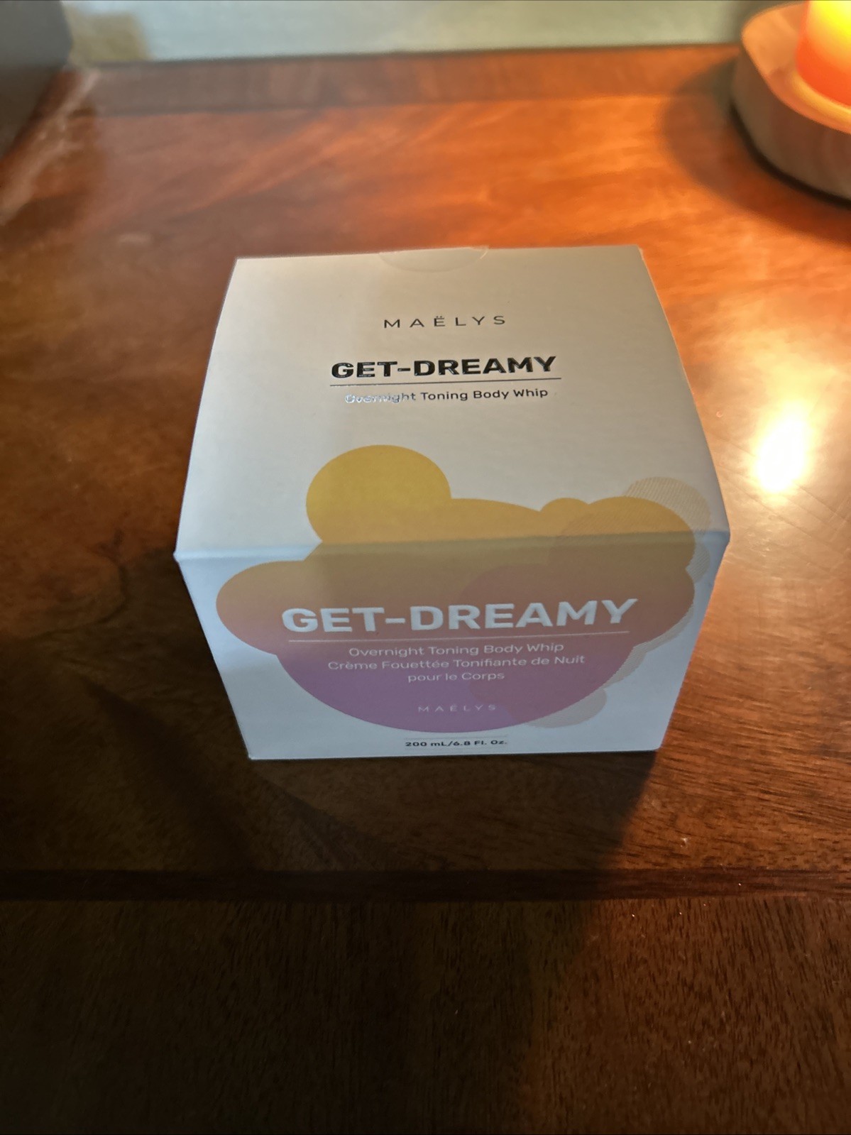 MAELYS GET-DREAMY Overnight Toning Body Whip 6.8 oz / 200 ml New in Box