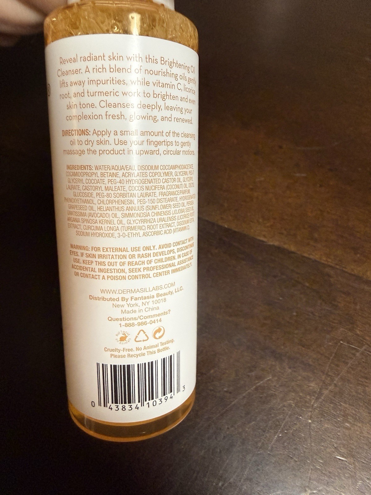 DERMASIL Skin Care Face Oil Cleanser Brightening, Balancing & Barrier (Set Of 3)