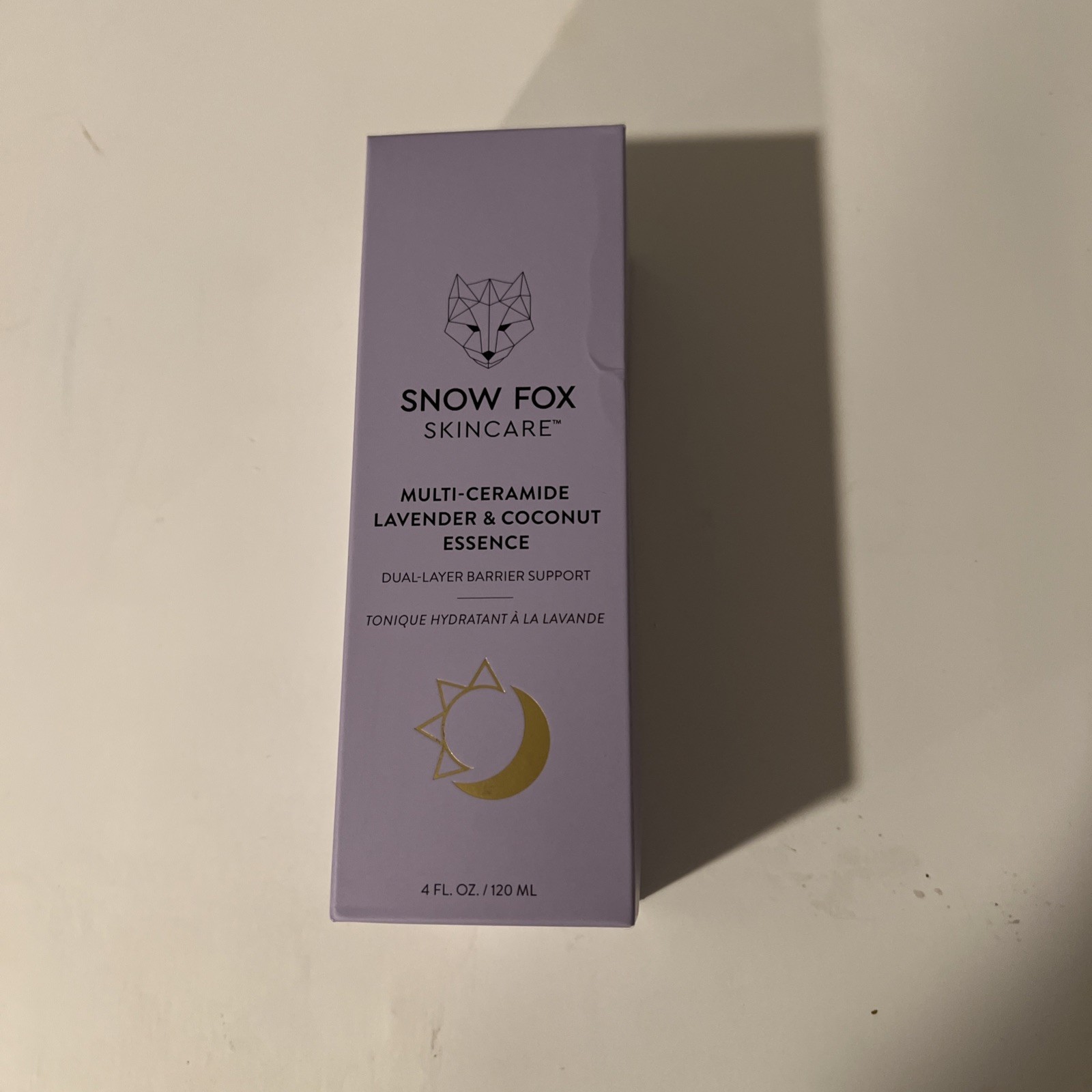 Snow Fox Skincare Multi-Ceramide Lavender & Coconut Essence, 4 fl oz (120 mL)