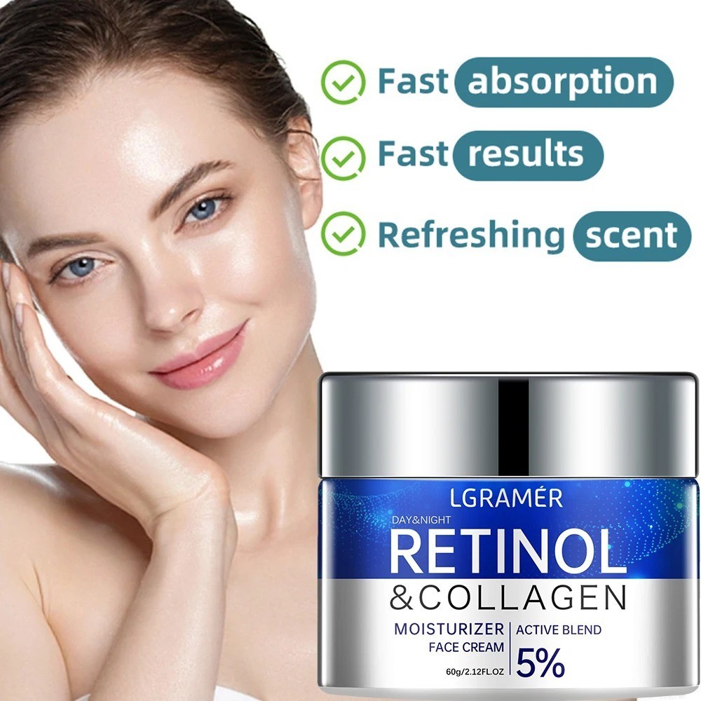 Retinol Anti Aging Face Cream Wrinkle Repair Moisturizer Firming Skin Care