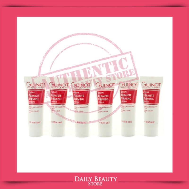 Guinot Fermete Firming Cream 6 Samples NEW FASTSHIP
