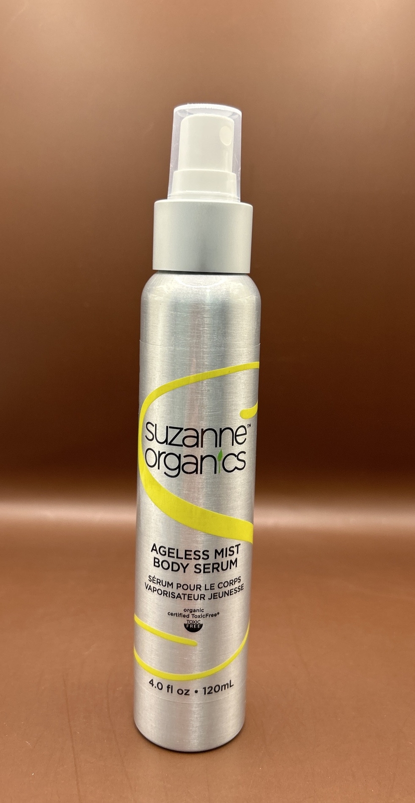 SUZANNE ORGANICS Ageless Mist Body Serum 4 fl/120 ml New Full Size