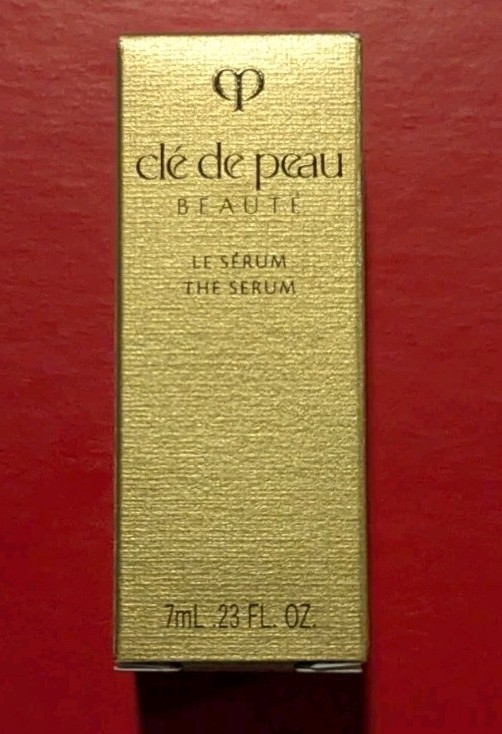 BNIB Cle de Peau Beaute Le Serum The Face Serum Deluxe Travel Sample Size 7 ml